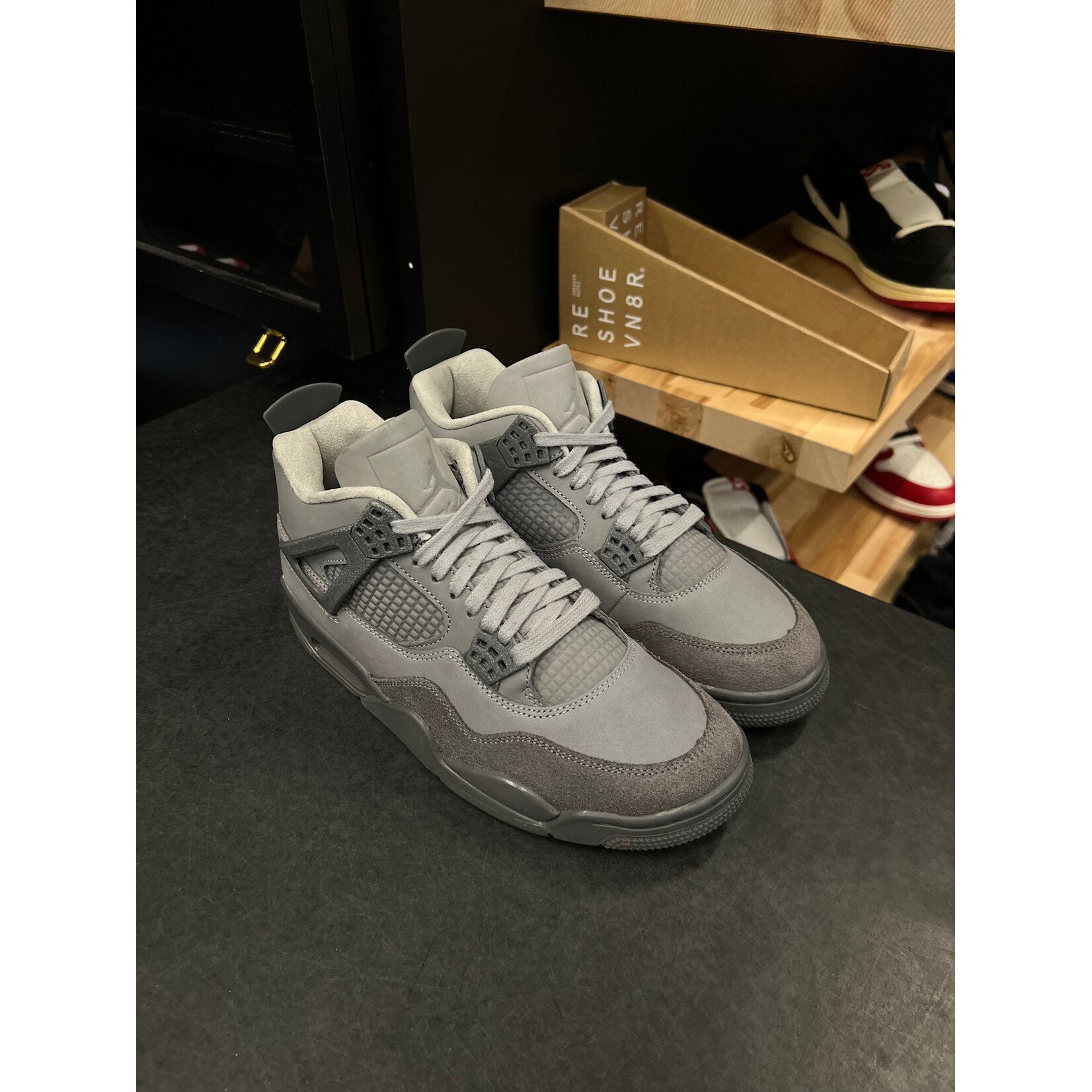 Jordan Jordan 4 Retro SE Paris Olympics Wet Cement Size 8, PREOWNED