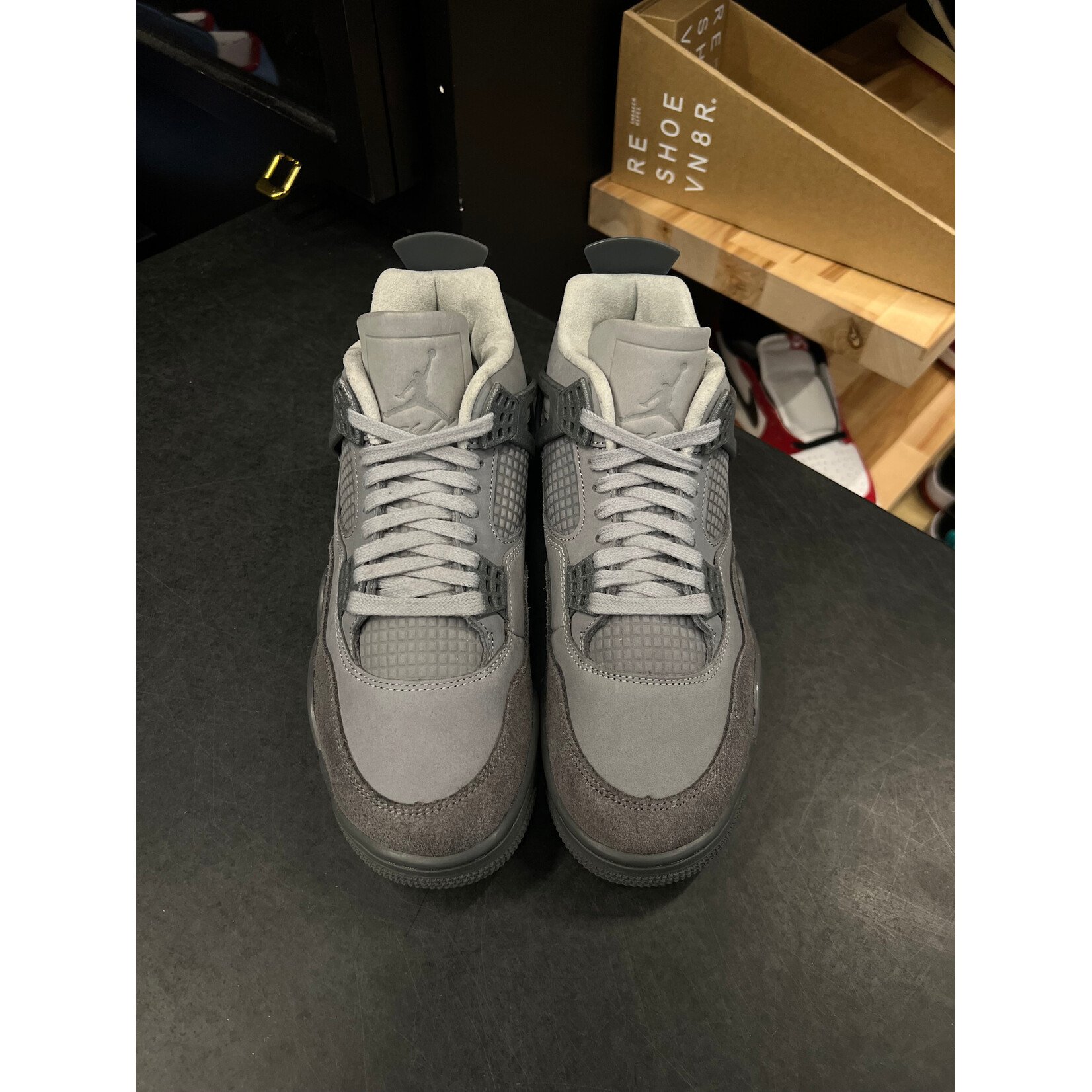 Jordan Jordan 4 Retro SE Paris Olympics Wet Cement Size 8, PREOWNED