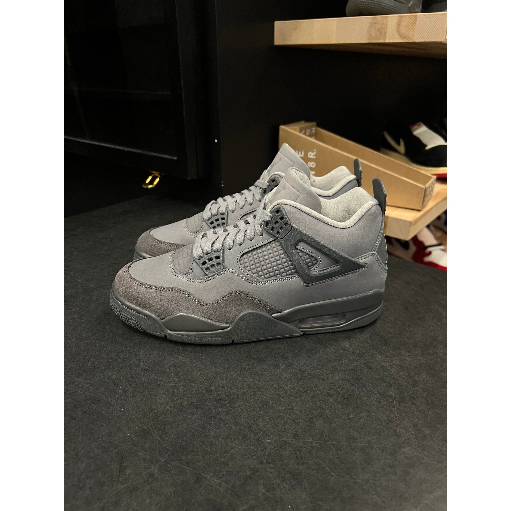 Jordan Jordan 4 Retro SE Paris Olympics Wet Cement Size 8, PREOWNED