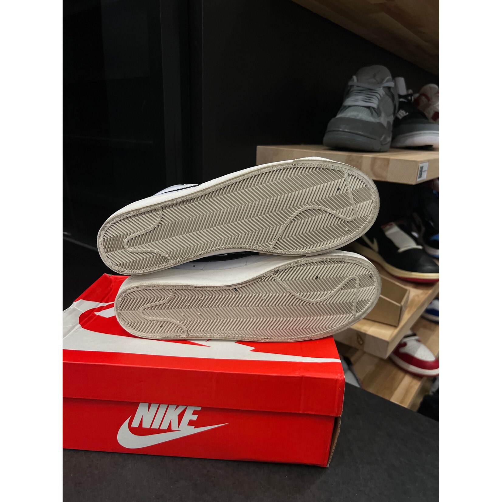 Nike Nike Blazer Mid 77 Vintage White Black Size 10.5, PREOWNED
