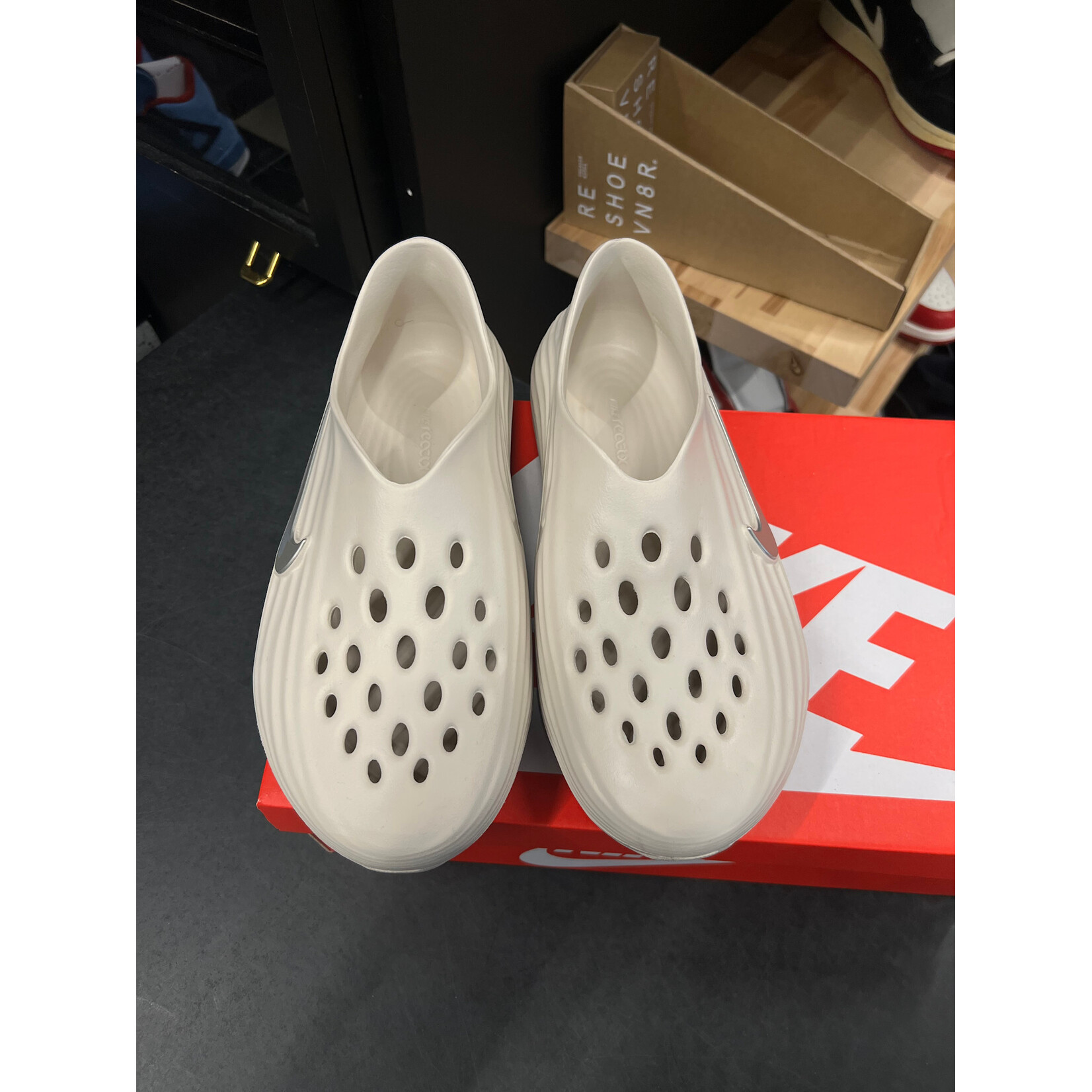 New Nike ReactX Rejuven8 Light Orewood Brown Size 10, PREOWNED