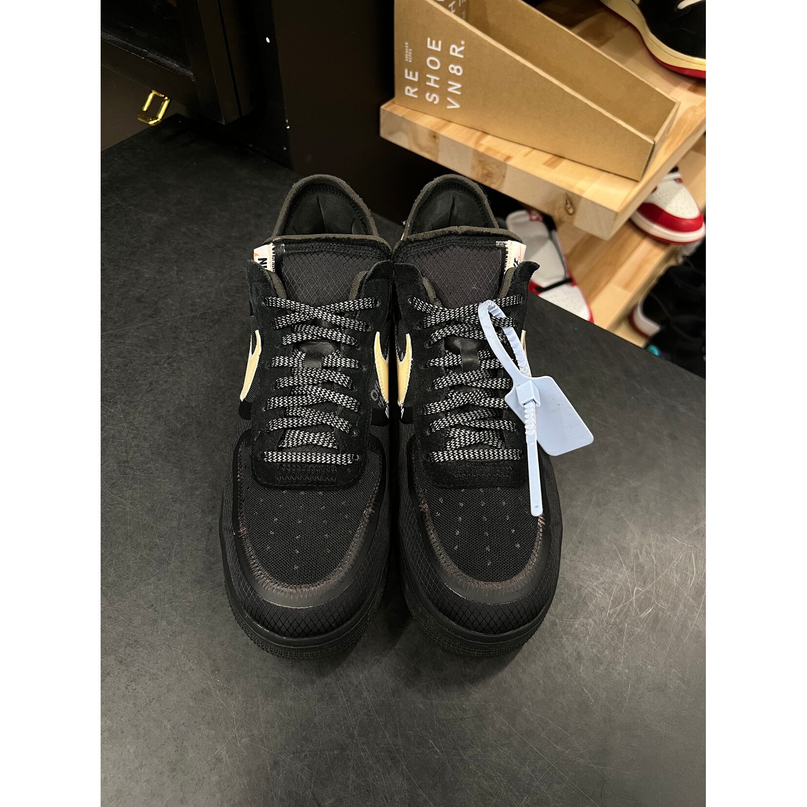 Nike Nike Air Force 1 Low Off-White Black White Size 11, PREOWNED