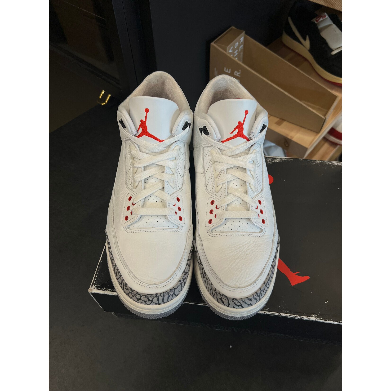 Jordan Jordan 3 Retro White Cement Reimagined Size 10, PREOWNED