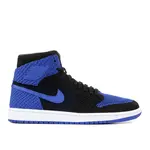 Jordan Jordan 1 Retro High Flyknit Royal Size 10, DS BRAND NEW DAMAGED BOX