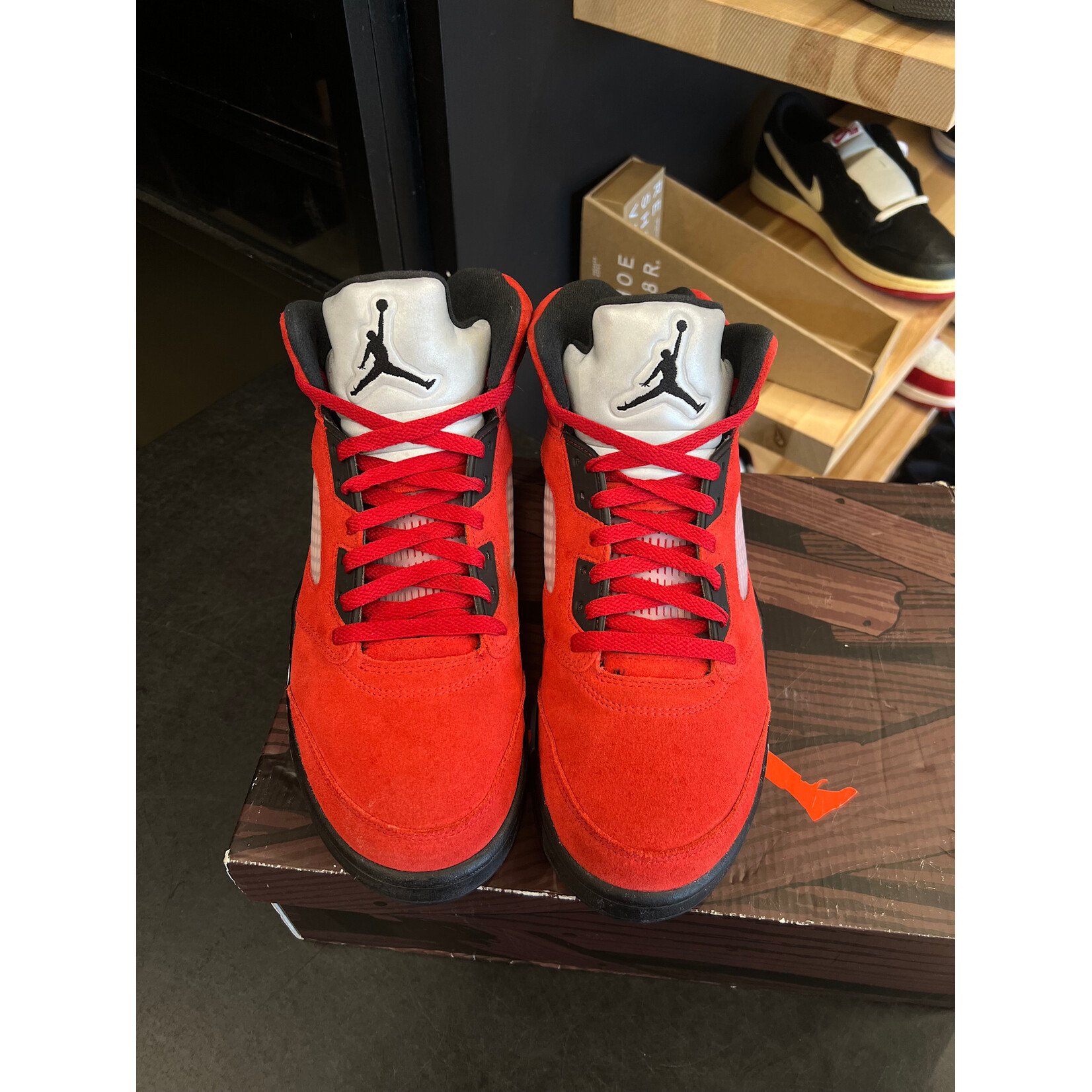 Jordan Jordan 5 Retro Raging Bull Red (2021) Size 11, PREOWNED