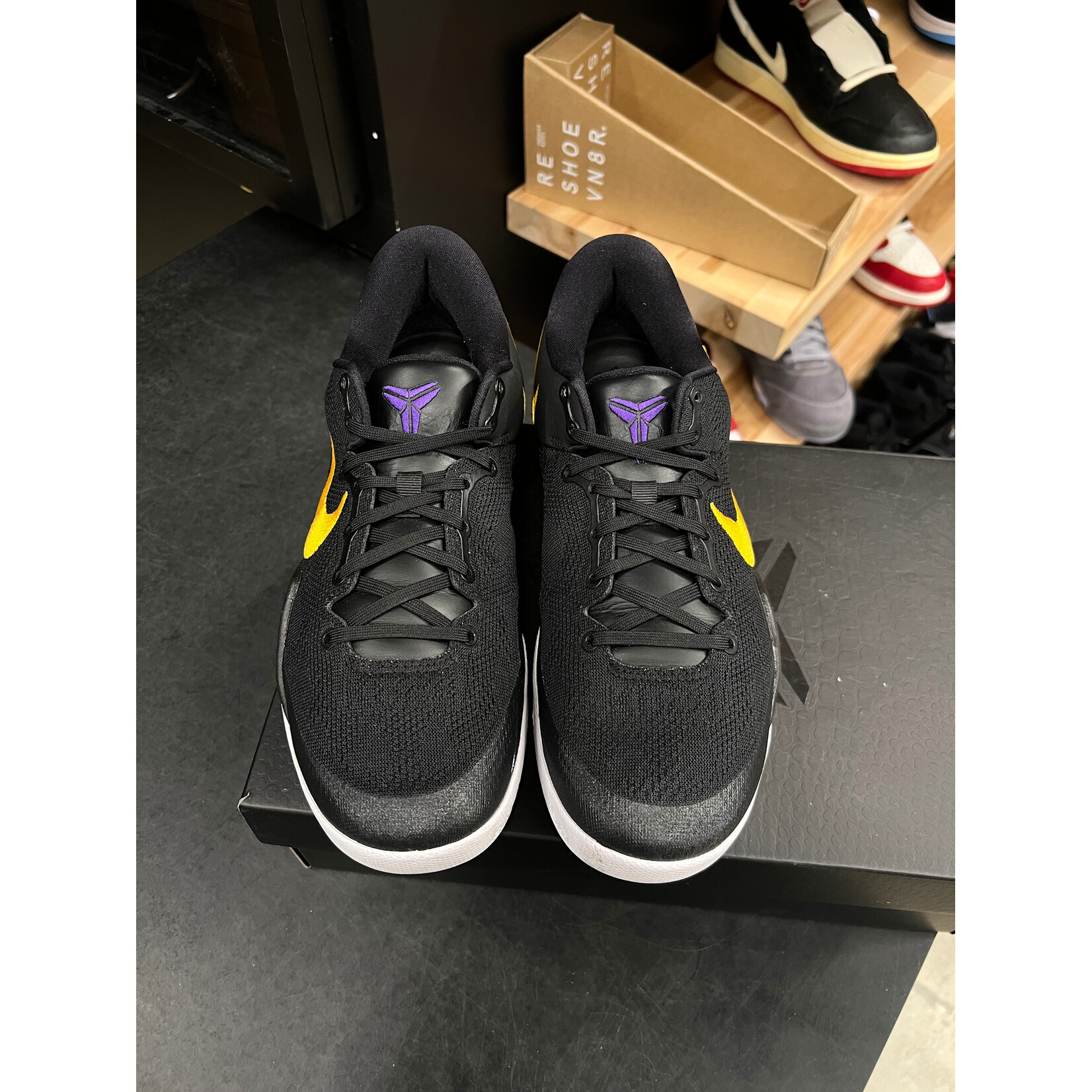 Nike Nike Kobe 8 Protro Lakers Away Size 9.5, PREOWNED