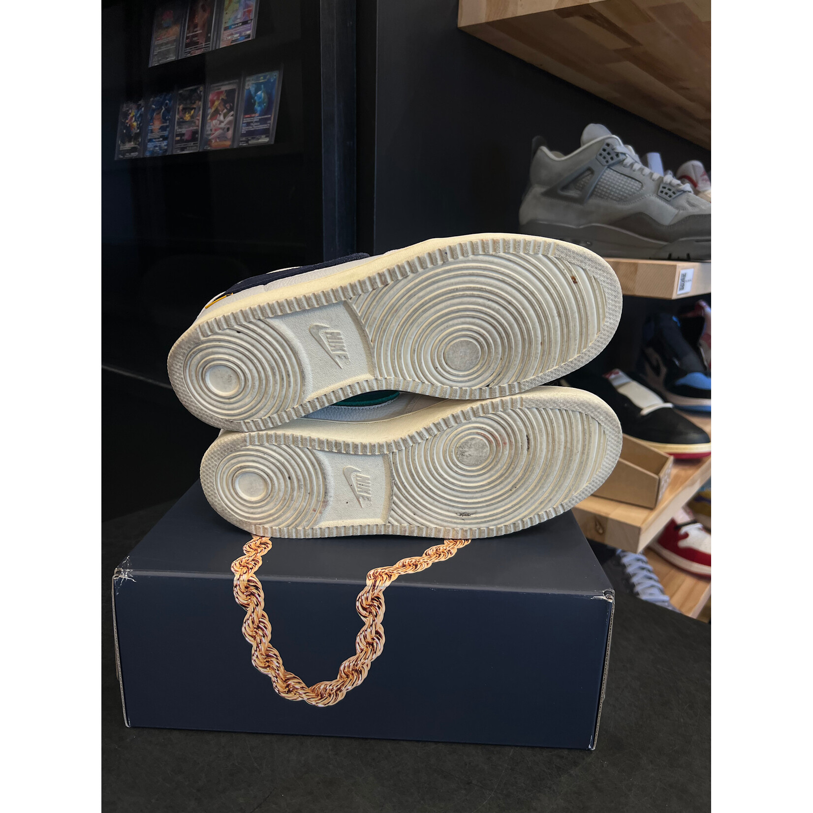 Jordan Jordan 1 Retro AJKO Low SP Union Sail Leather Size 10, PREOWNED