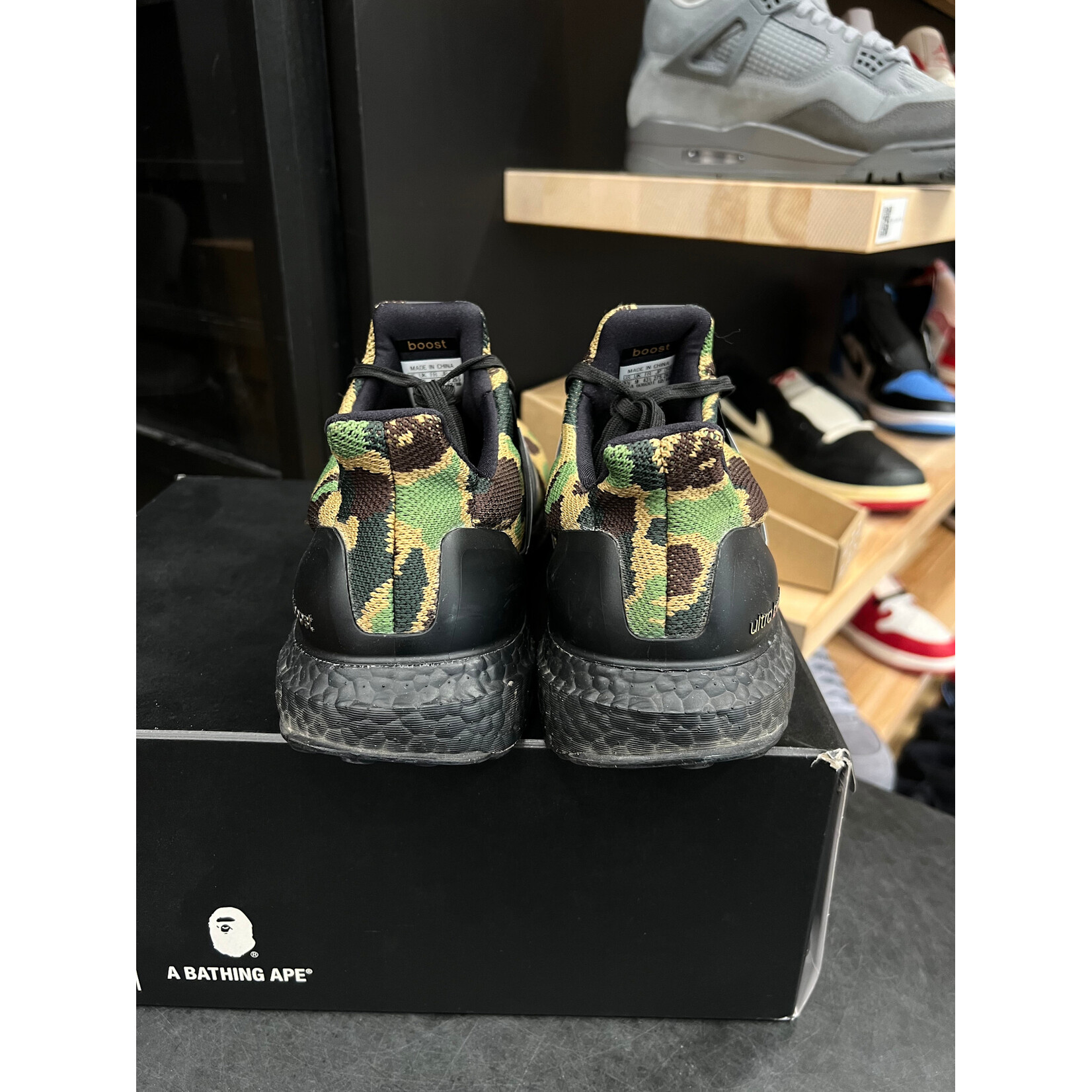 Adidas adidas Ultra Boost 4.0 Bape Camo Size 9.5, PREOWNED