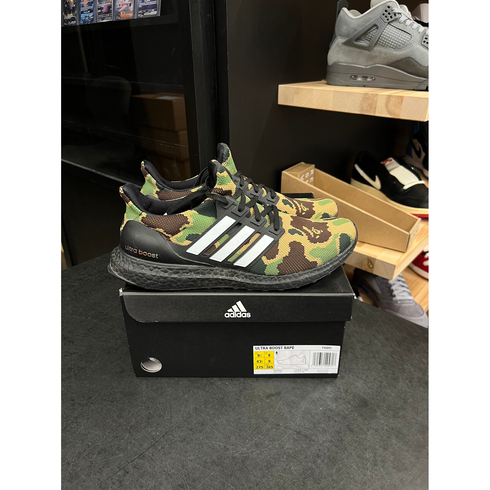 Adidas adidas Ultra Boost 4.0 Bape Camo Size 9.5, PREOWNED