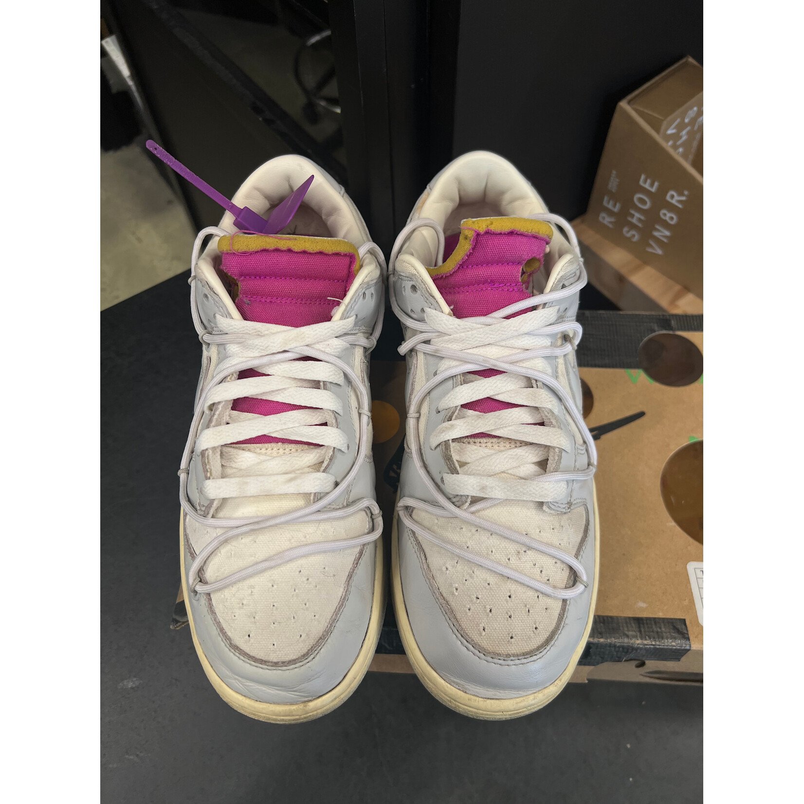 Nike Nike Dunk Low Off-White Lot 3 Size 9, PREOWNED