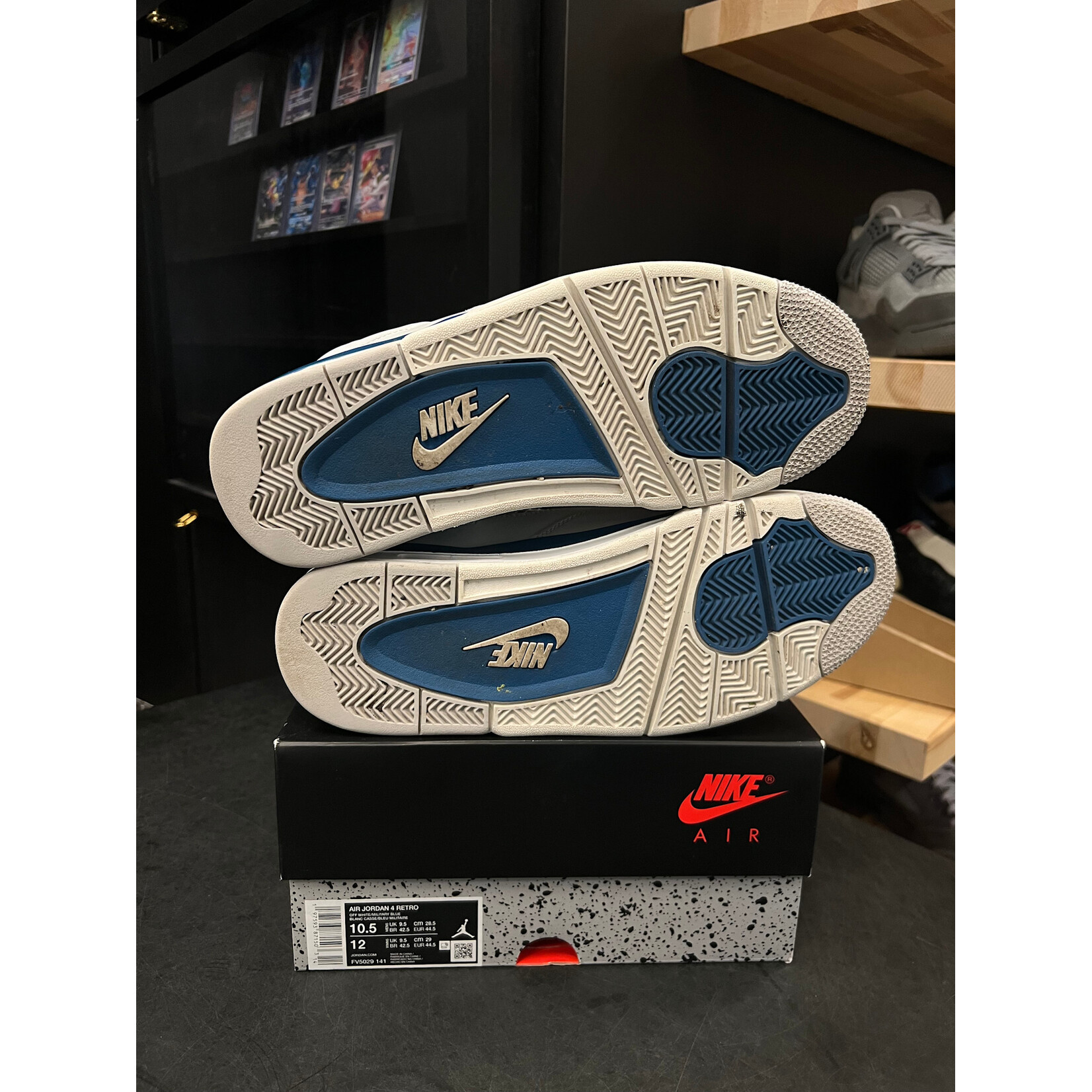 Jordan Jordan 4 Retro Military Blue (2024) Size 10.5, PREOWNED