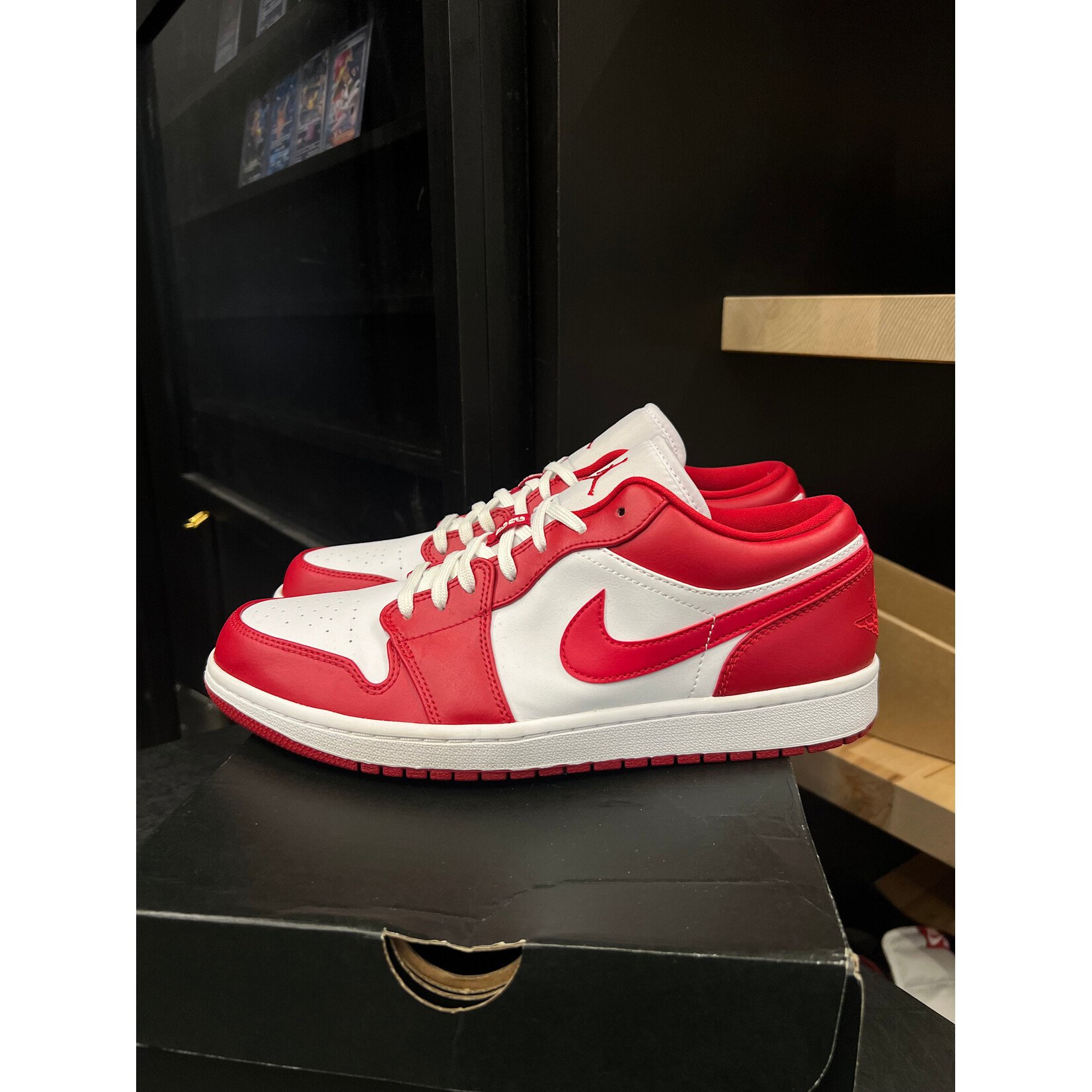 Jordan Jordan 1 Low Gym Red White Size 10.5, PREOWNED