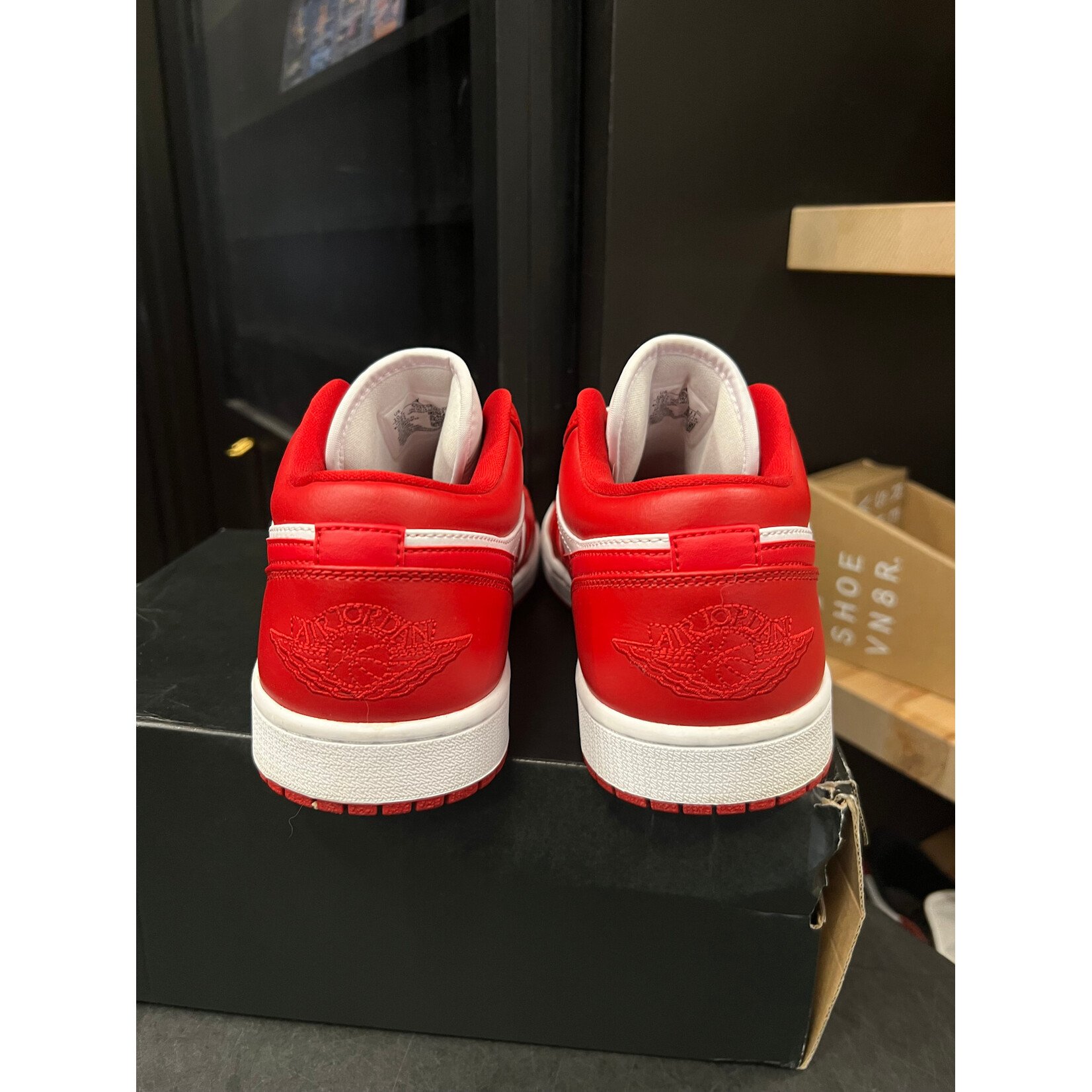 Jordan Jordan 1 Low Gym Red White Size 10.5, PREOWNED