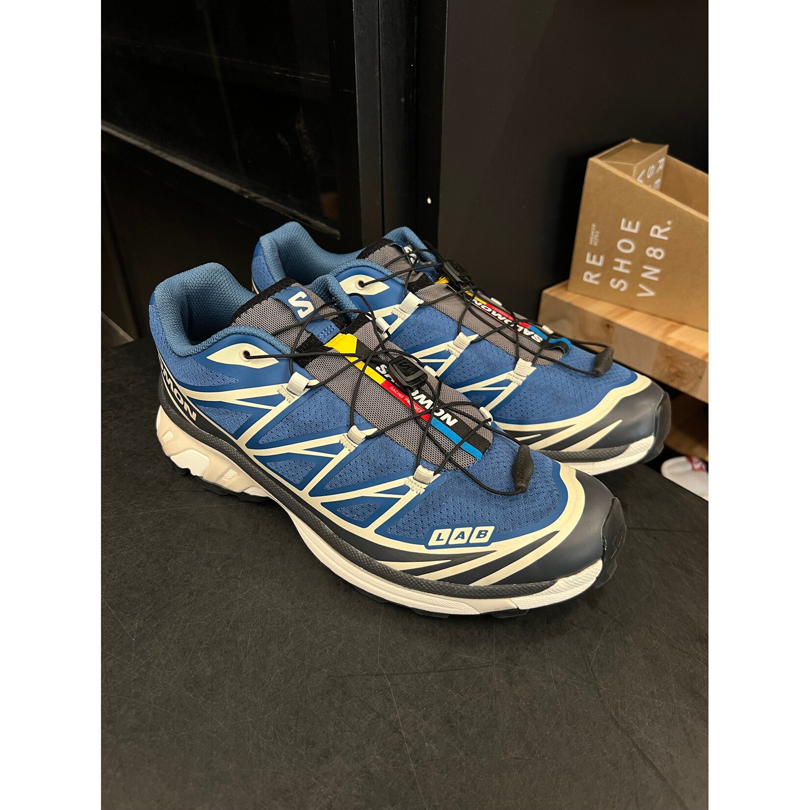 Salomon Salomon XT-6 Blue Almond Milk Size 10.5, PREOWNED