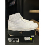 Jordan Jordan 1 Mid Triple White Size 8.5, PREOWNED