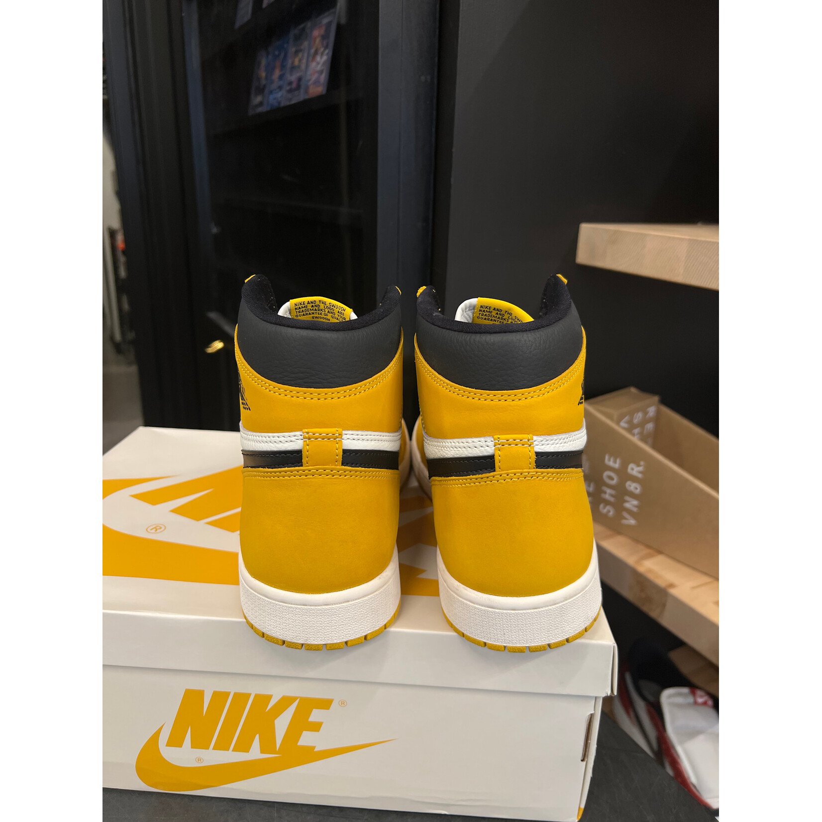 Jordan Jordan 1 Retro High OG Yellow Ochre Size 12, PREOWNED