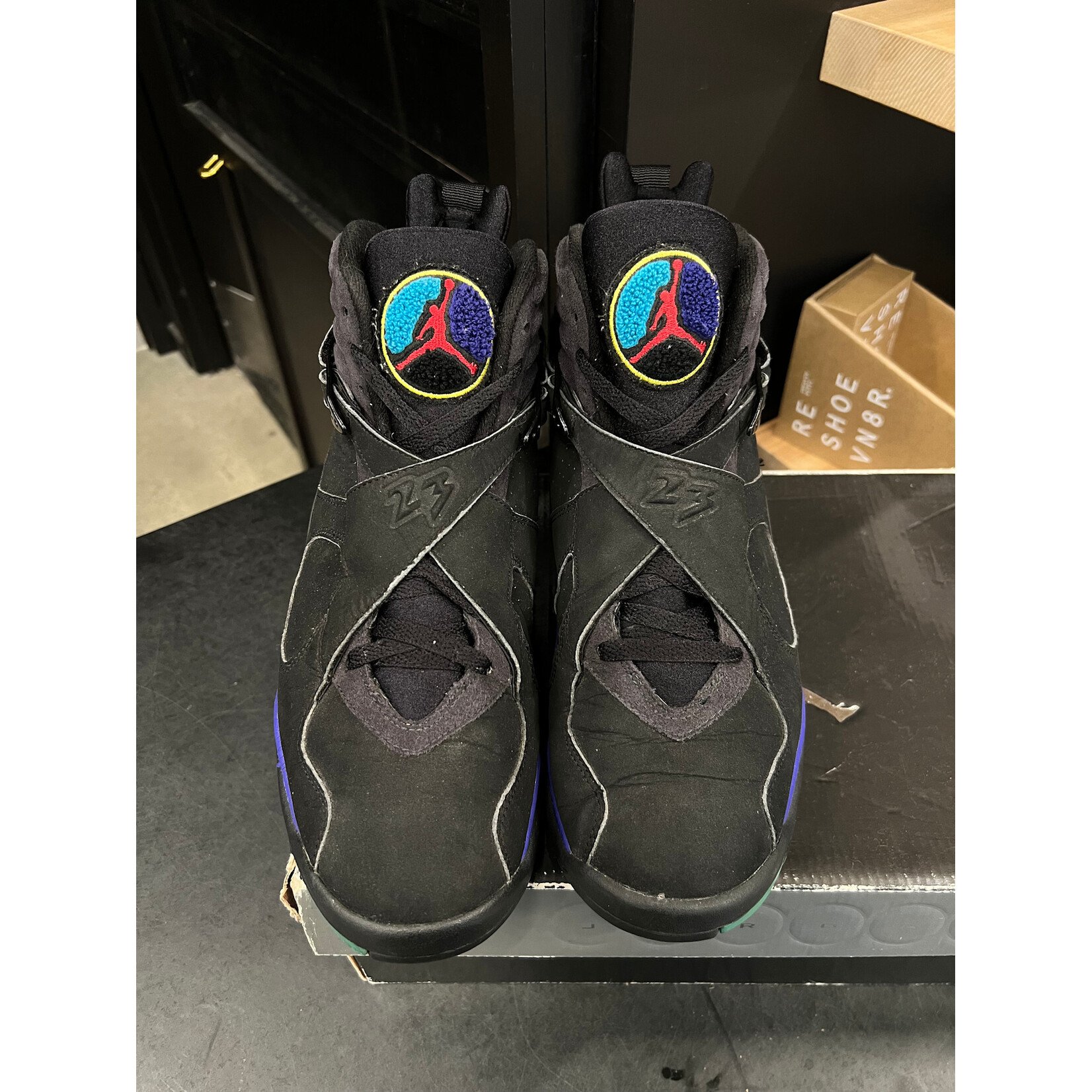 Jordan Jordan 8 Retro Aqua (2007) Size 10, PREOWNED