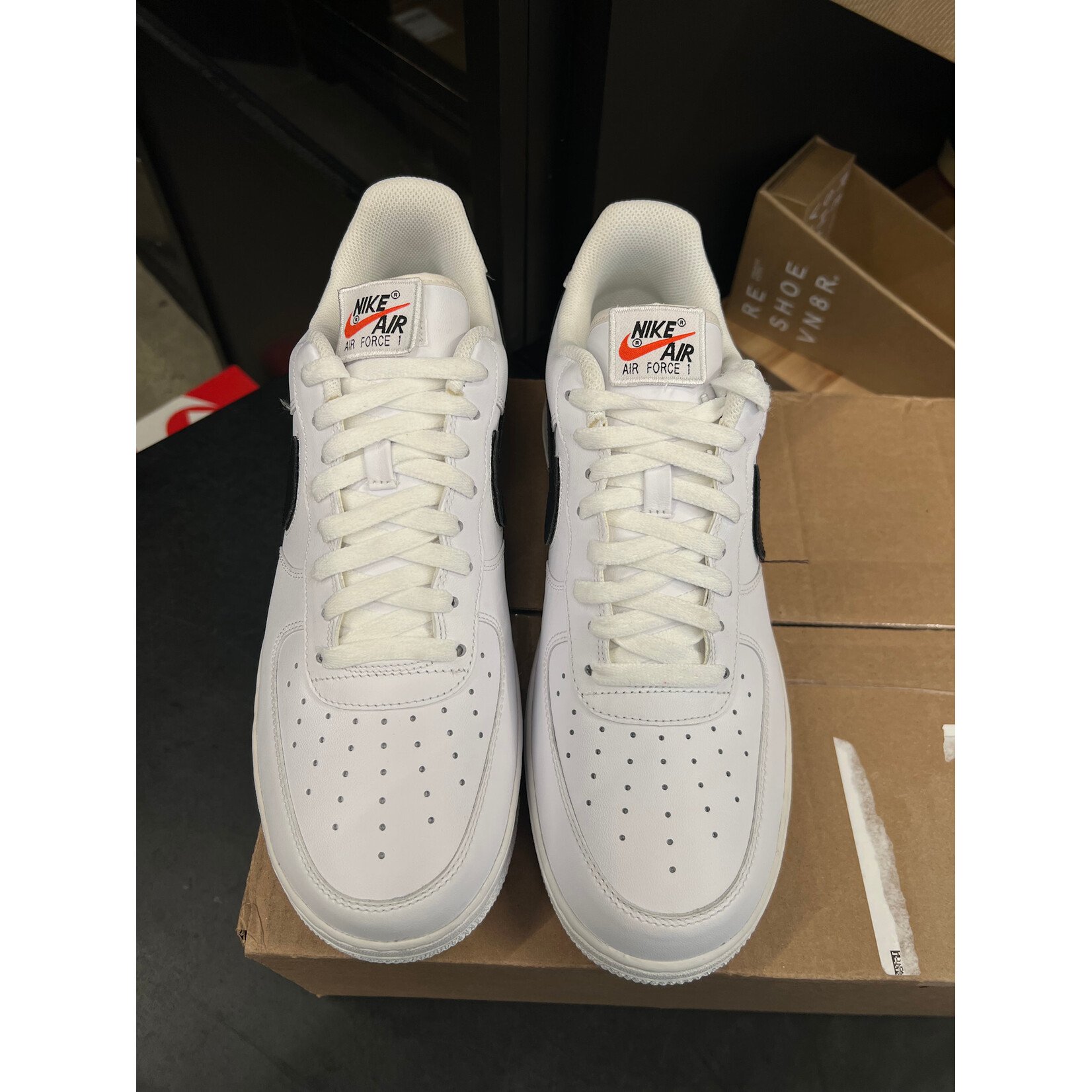Nike Nike Air Force 1 Low Swoosh Pack All-Star (2018) (White) Size 12, DS BRAND NEW YELLOWING