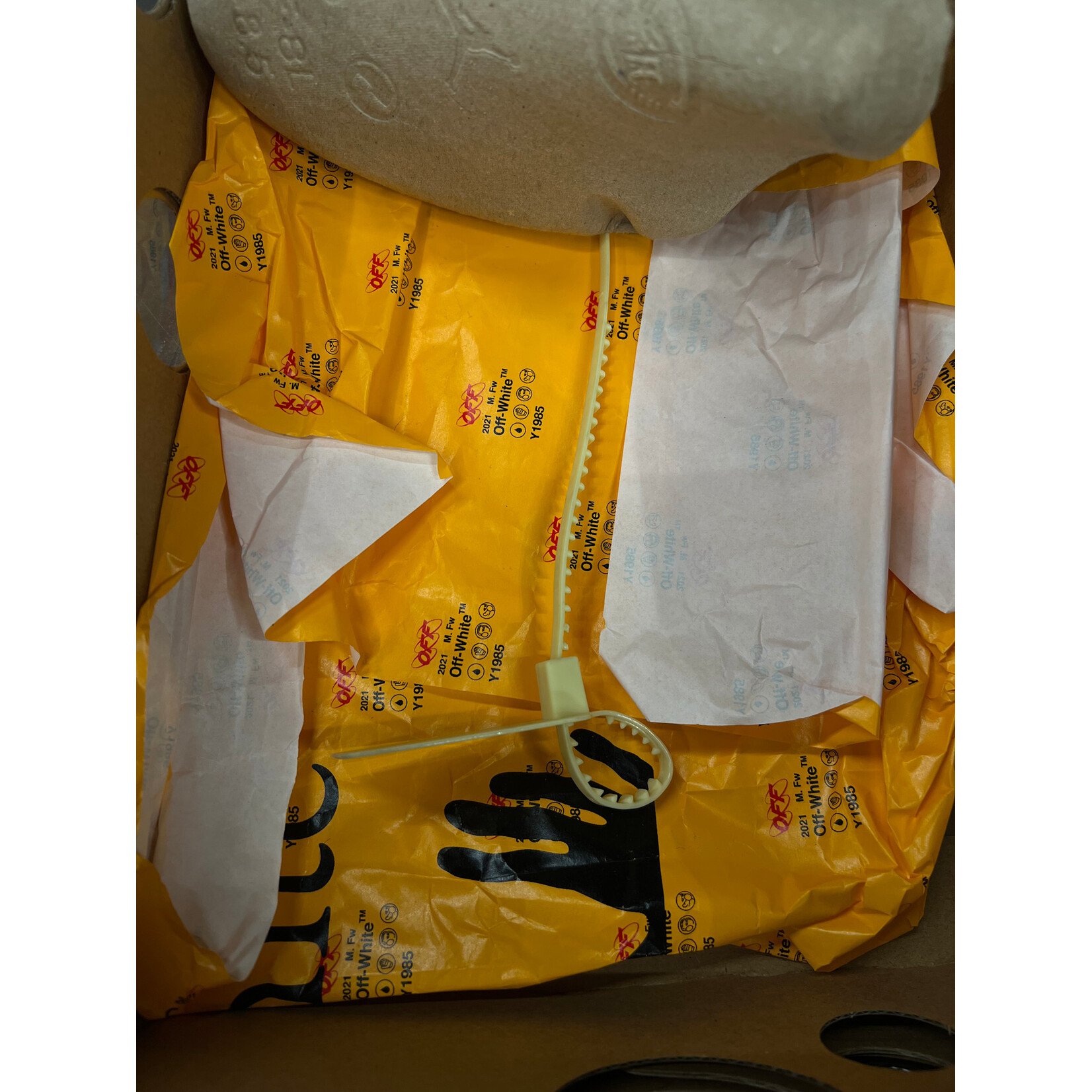 Nike Nike Dunk Low Off-White "Lot 5" Size 9, PREOWNED