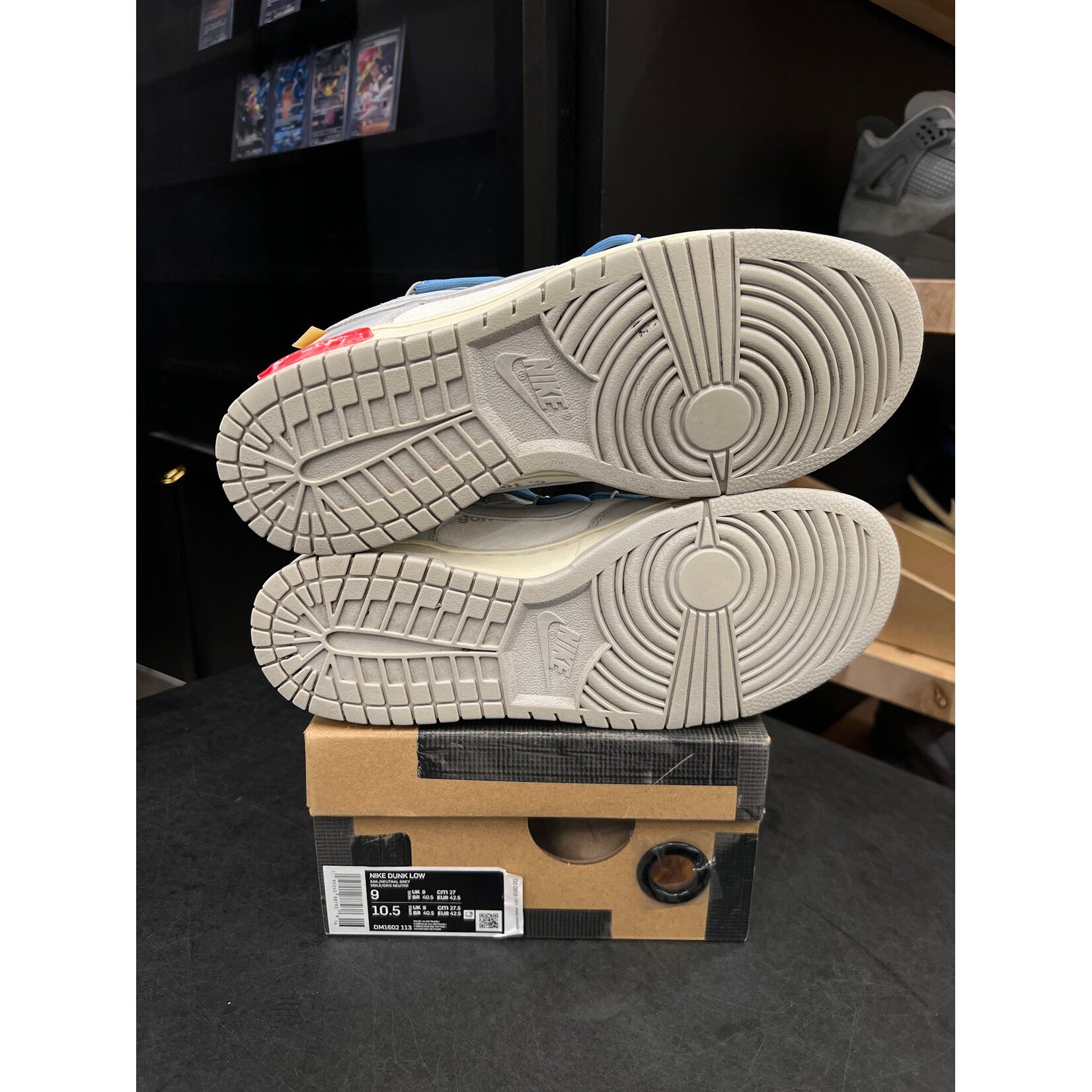 Nike Nike Dunk Low Off-White "Lot 5" Size 9, PREOWNED