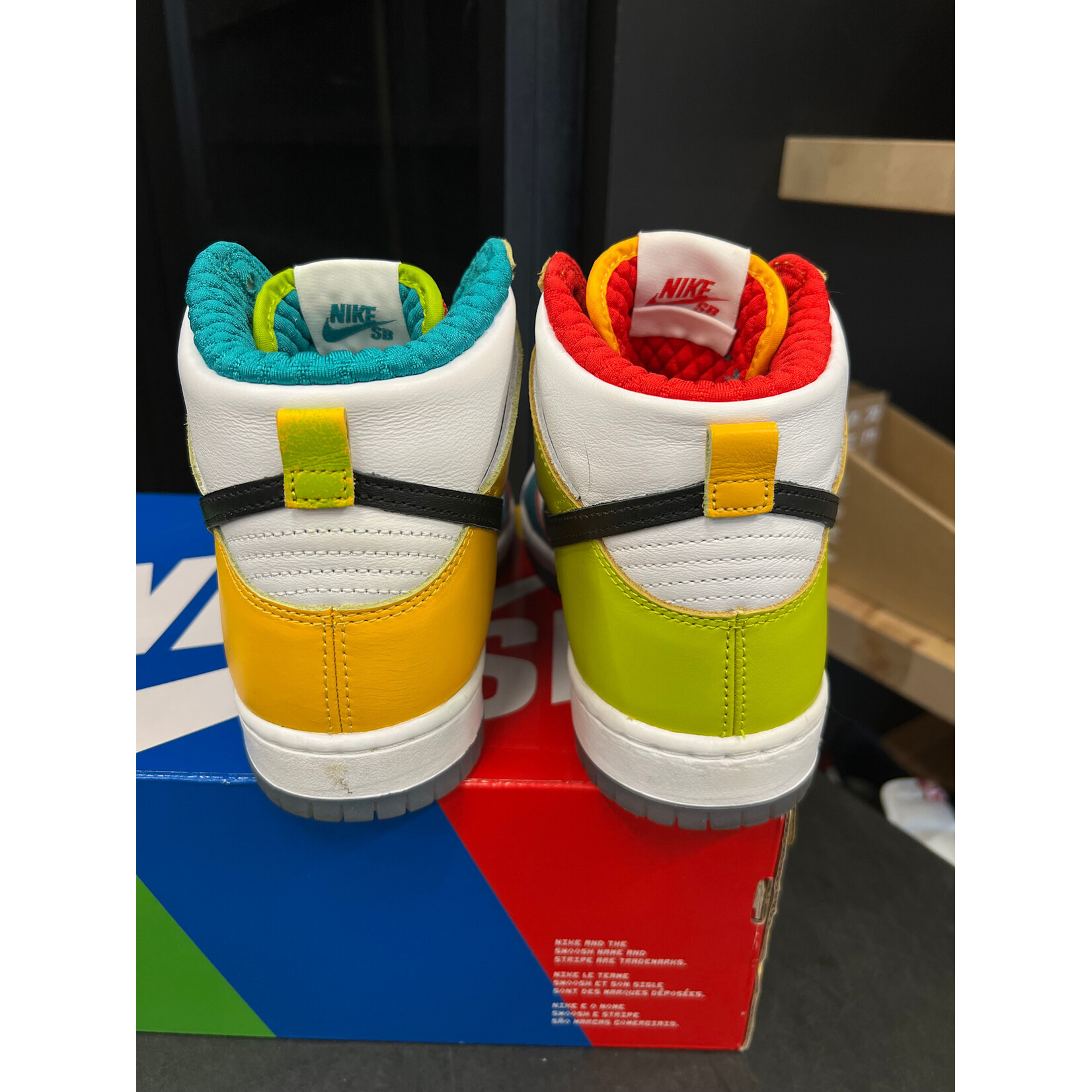 Nike Nike SB Dunk High Pro froSkate All Love Size 7, PREOWNED