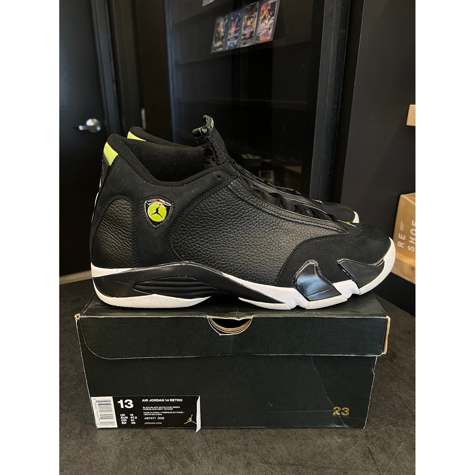 Jordan Jordan 14 Retro Indiglo (2016) Size 13, PREOWNED