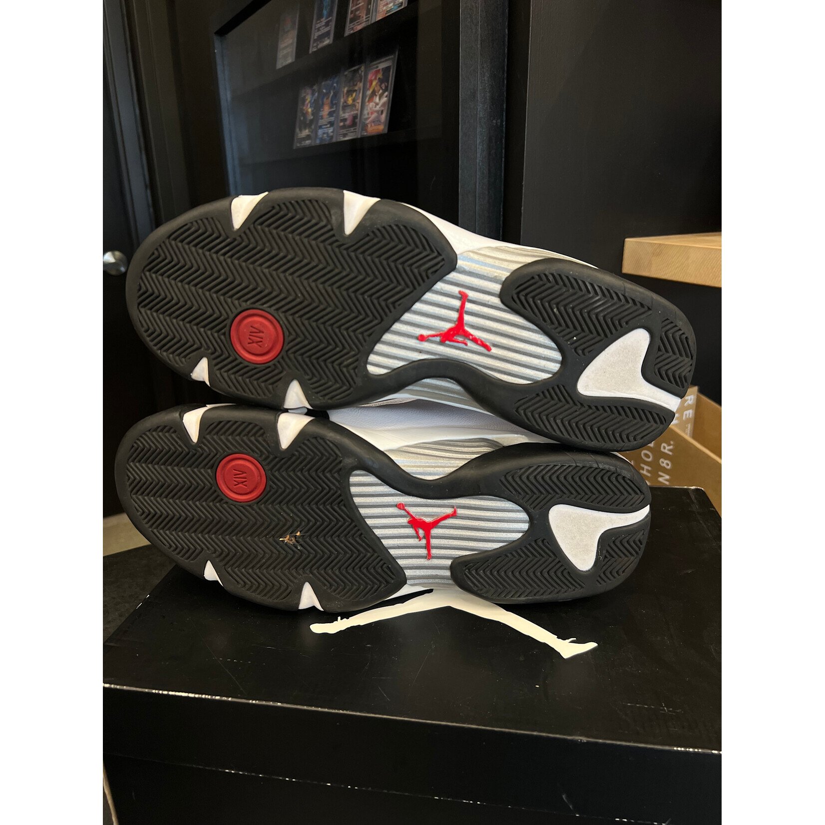 Jordan Jordan 14 RetroBlack Toe (2014) Size 13, PREOWNED