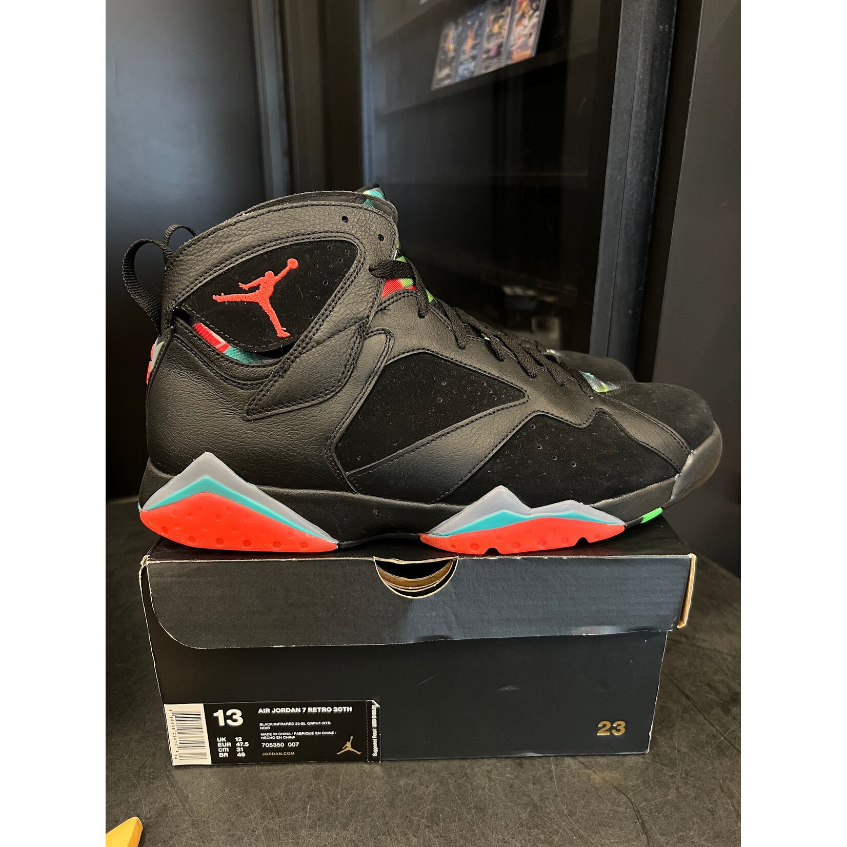 Jordan Jordan 7 Retro Barcelona Nights Size 13, PREOWNED