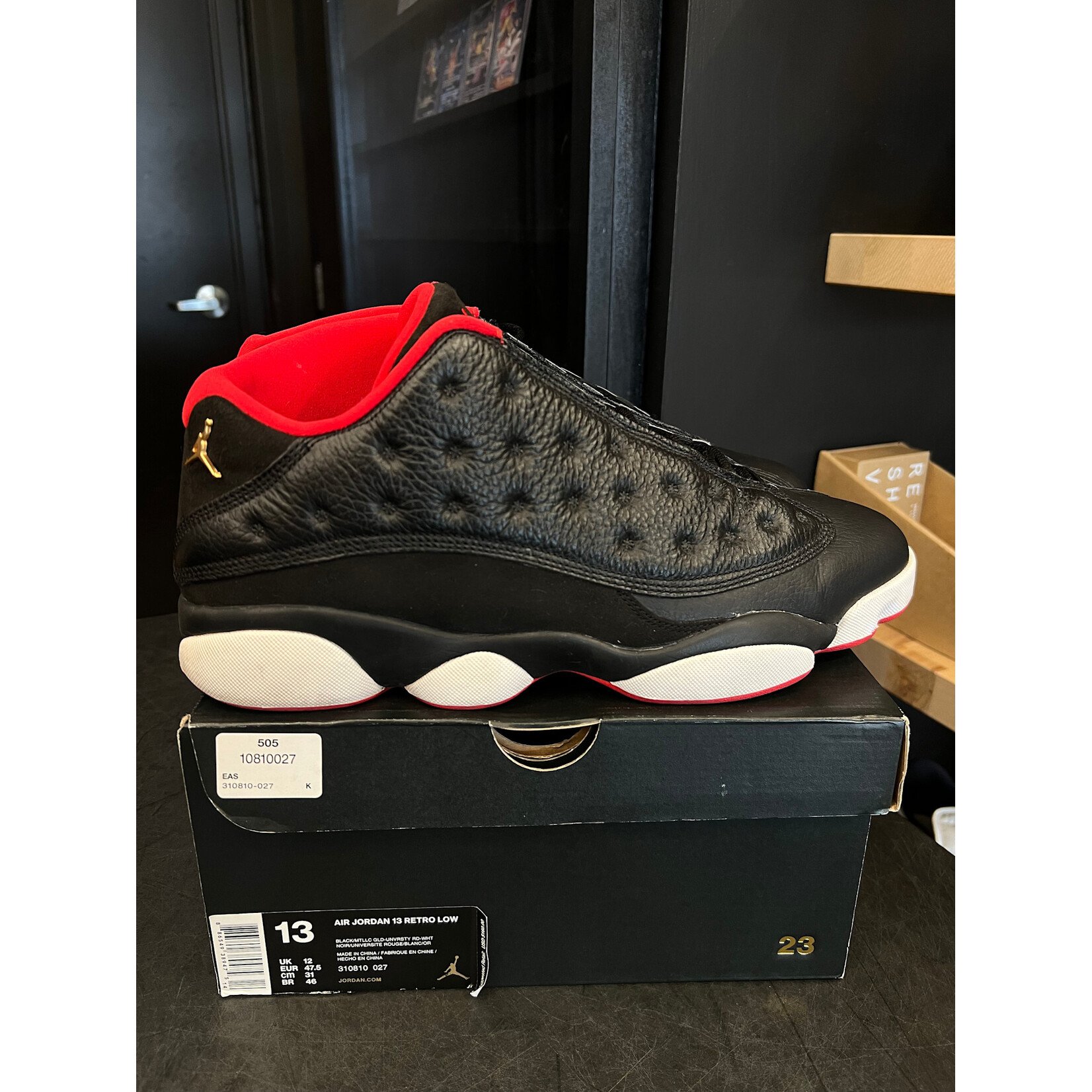 Jordan Jordan 13 Retro Low Bred Size 13, PREOWNED