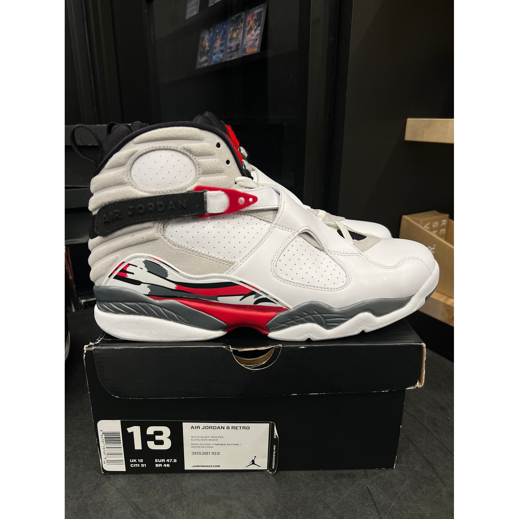 Jordan Jordan 8 Retro Bugs Bunny CDP (2008) Size 13, PREOWNED