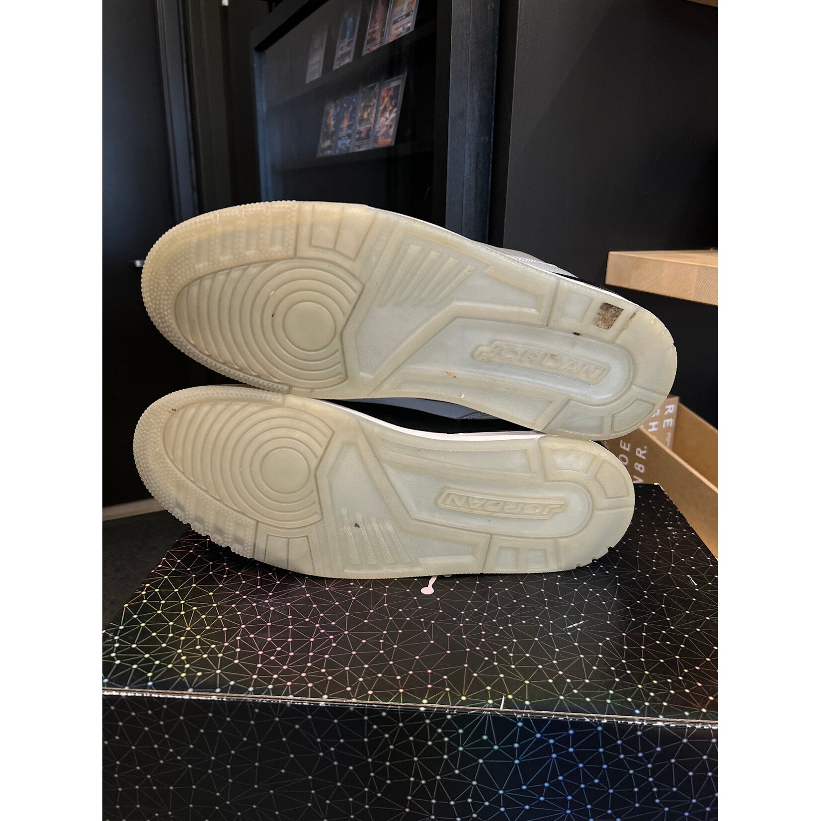 Jordan Jordan 3 Retro 5Lab3 Silver Size 13, PREOWNED