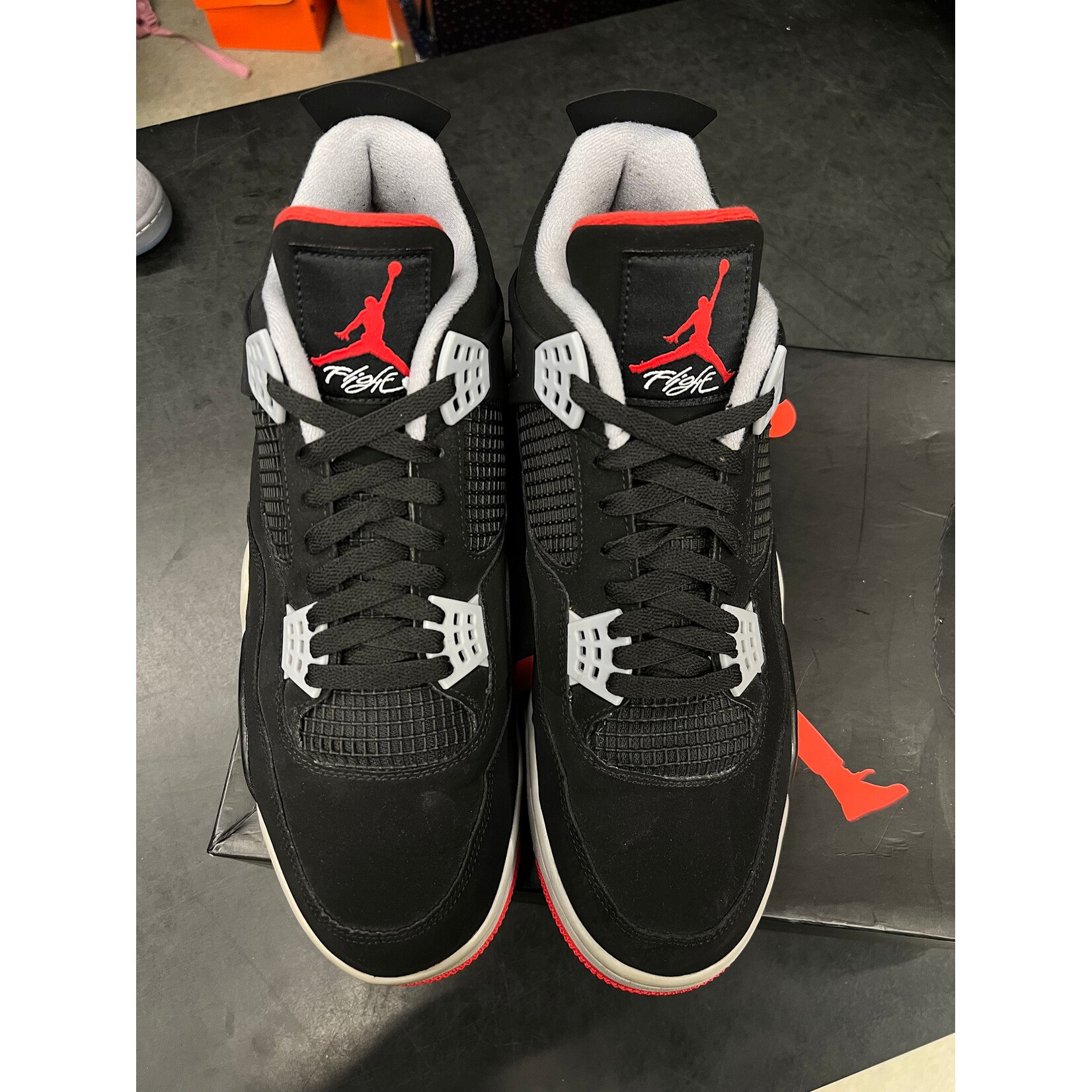 Jordan Jordan 4 Retro Bred (2019) Size 13, PREOWNED