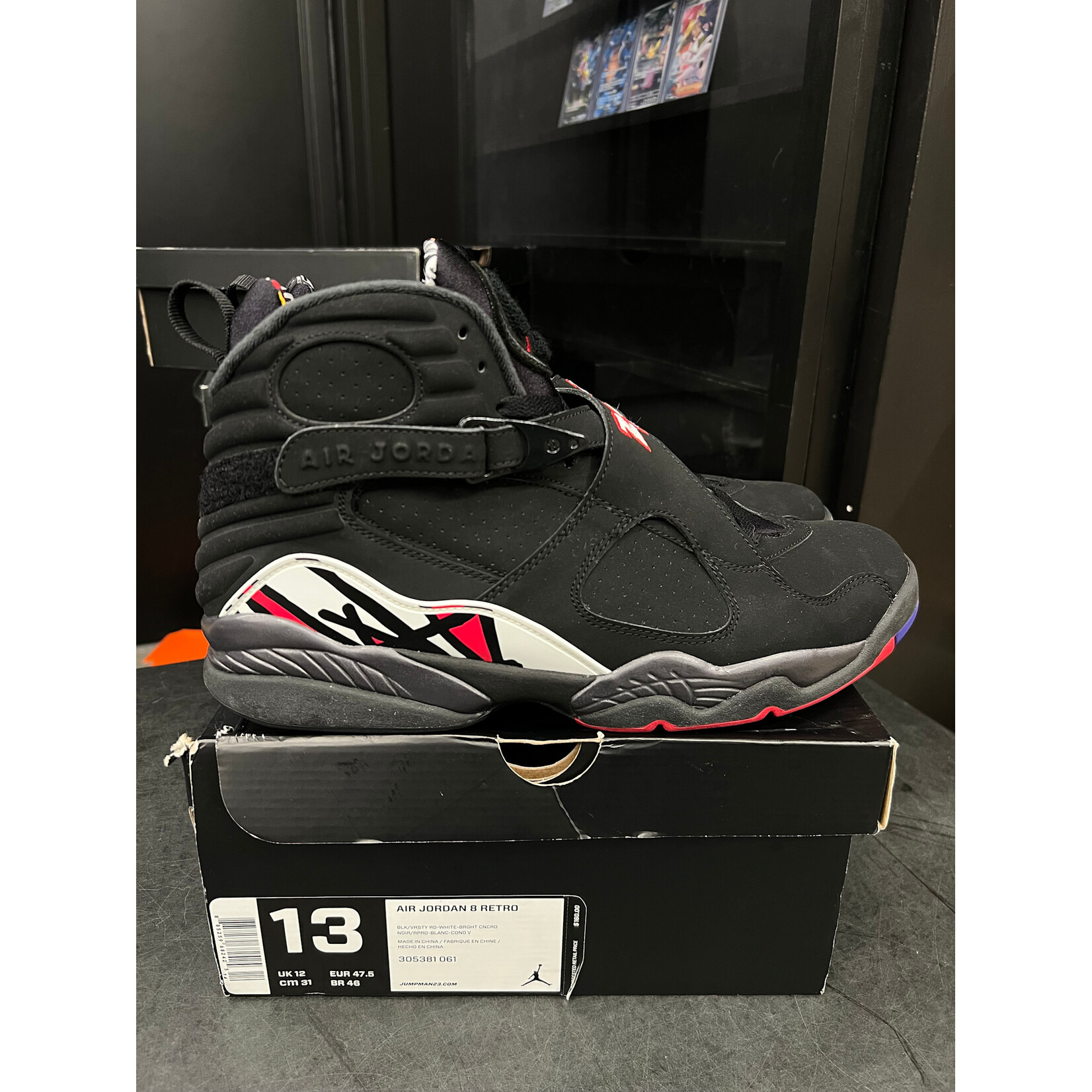 Jordan Jordan 8 Retro Playoffs (2023) Size 13, PREOWNED
