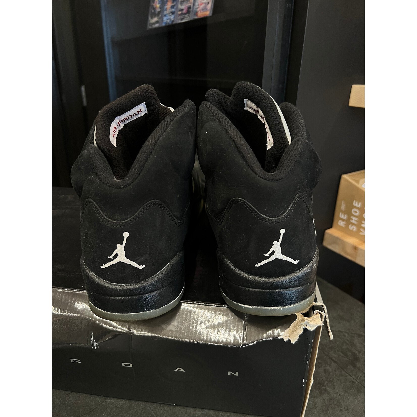 Jordan Jordan 5 Retro Black Metallic (2011) Size 13, PREOWNED