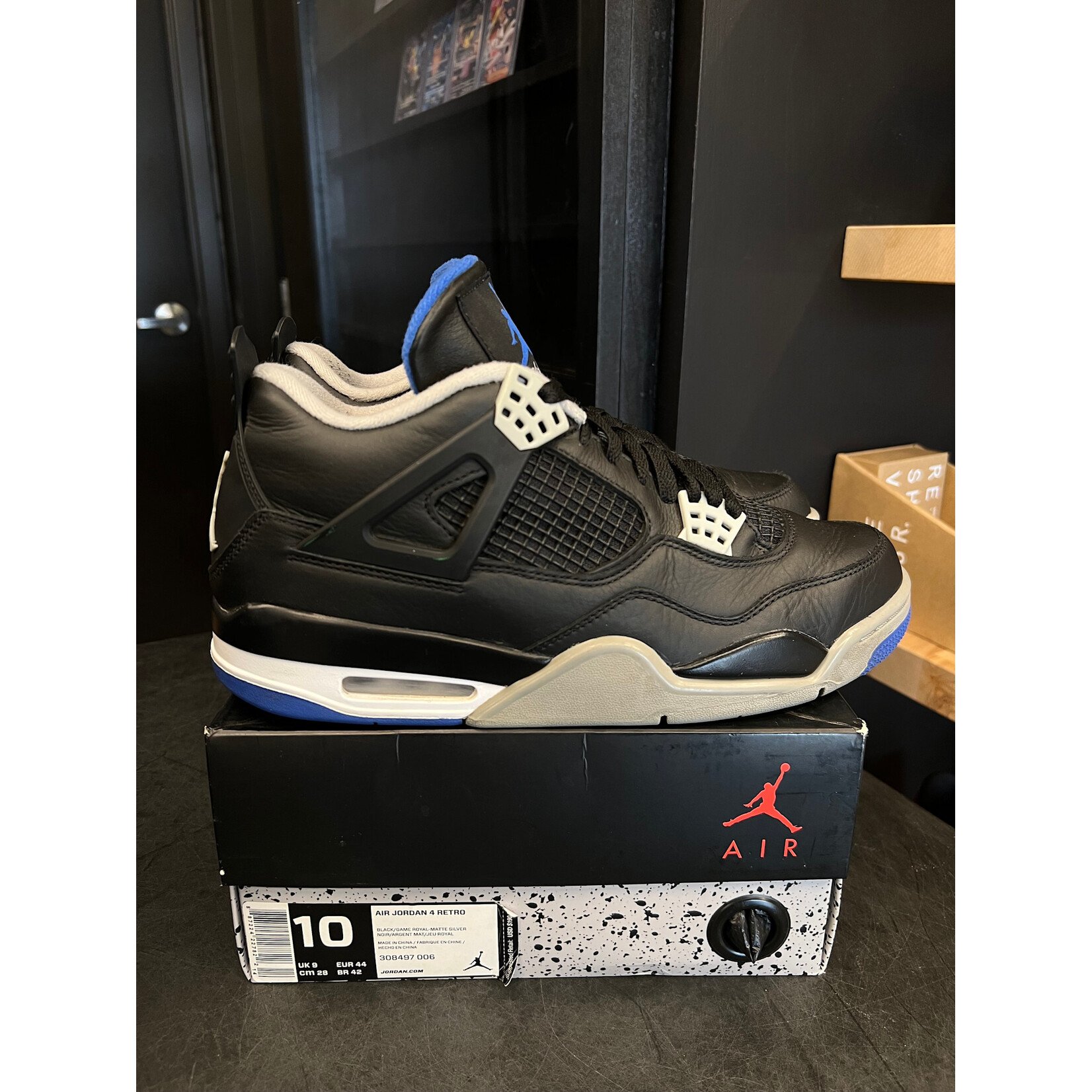 Jordan Jordan 4 Retro Motorsports Alternate Size 9.5, PREOWNED