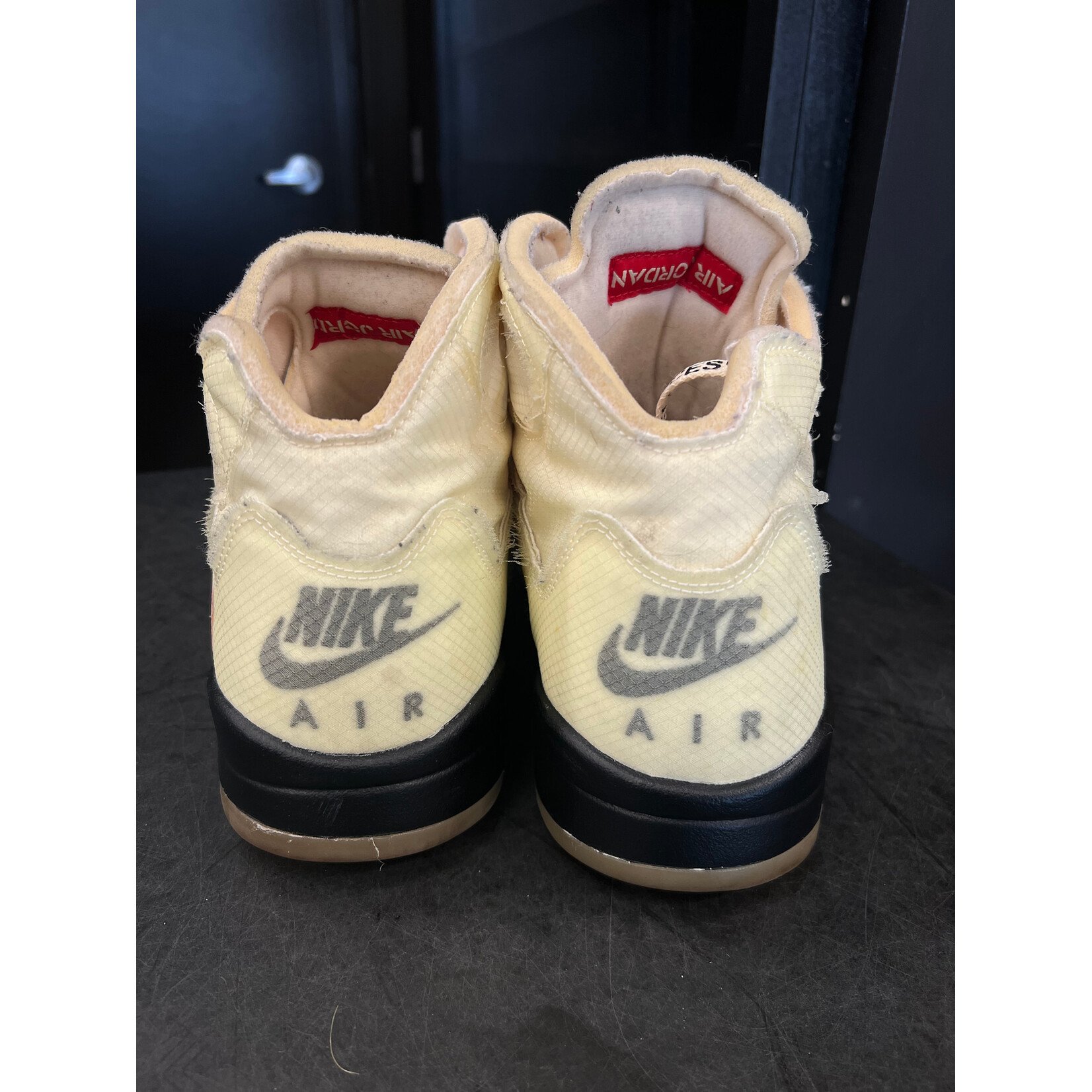 Jordan Jordan 5 Retro Off-White Sail Size 14, PREOWNED NO BOX