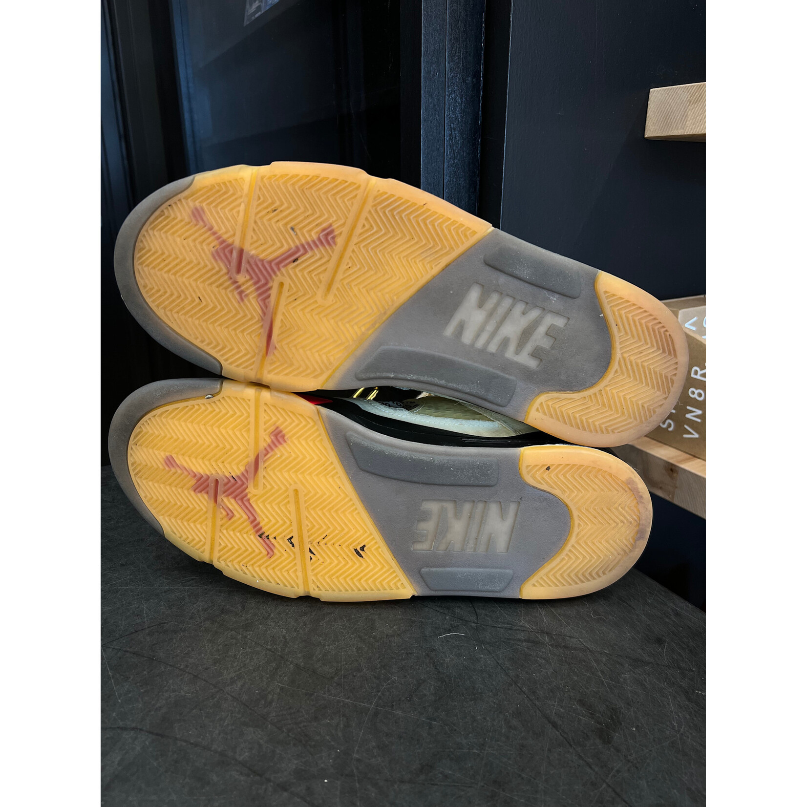 Jordan Jordan 5 Retro Off-White Sail Size 14, PREOWNED NO BOX