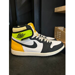 Jordan Jordan 1 Retro High White Black Volt University Gold Size 14, PREOWNED NO BOX