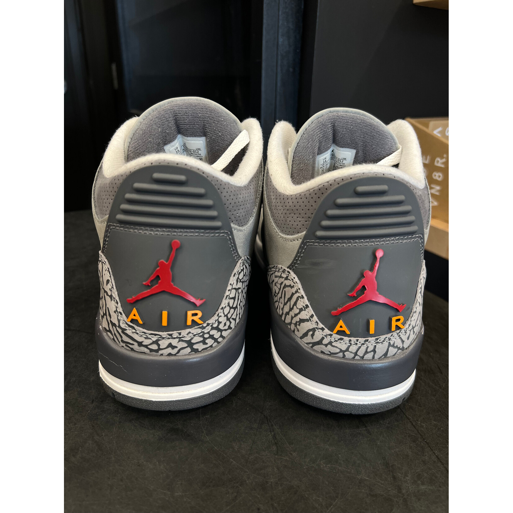 Jordan Jordan 3 Retro Cool Grey (2021) Size 14, PREOWNED NO BOX