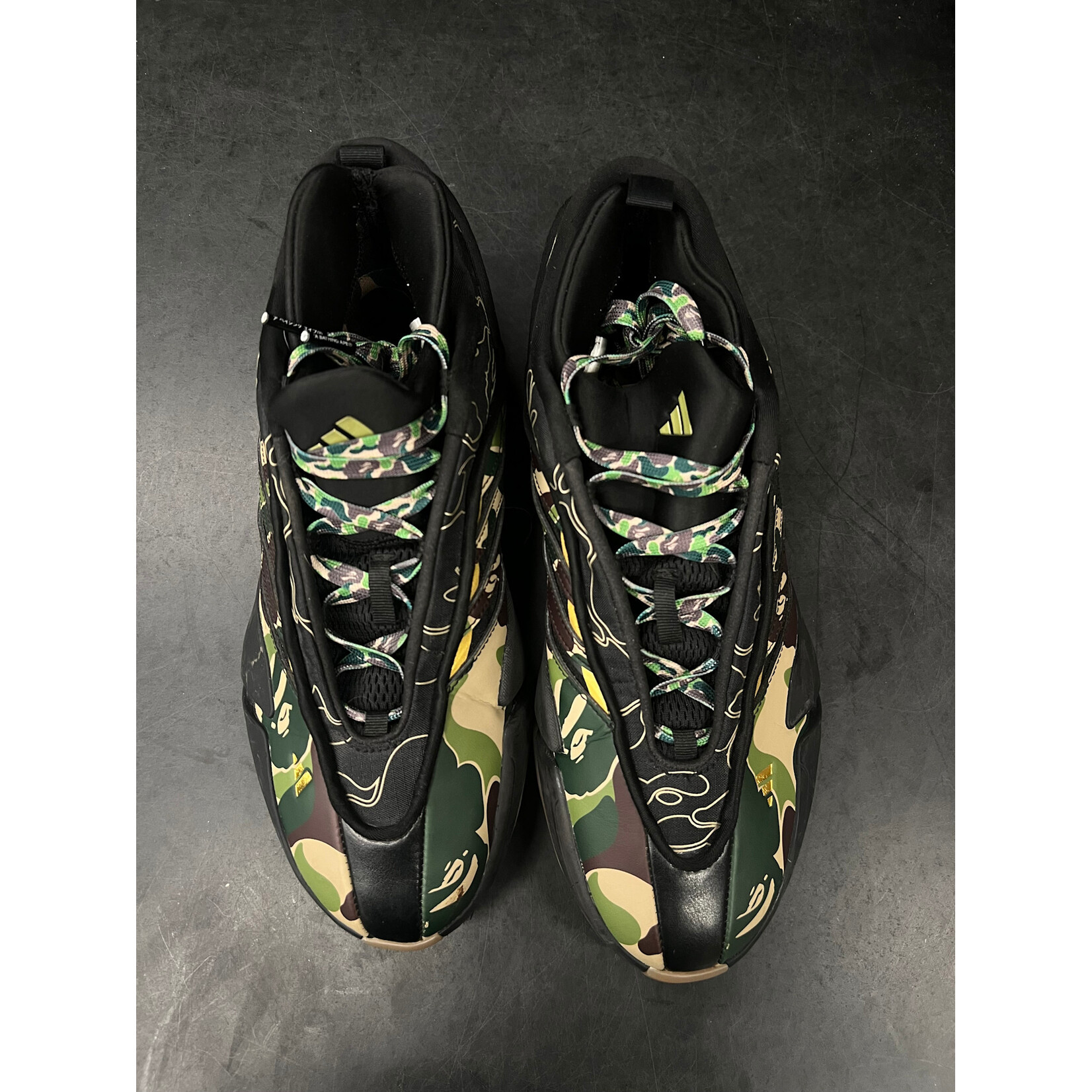 Adidas adidas Dame 9 Bape Black Green Size 10.5, PREOWNED
