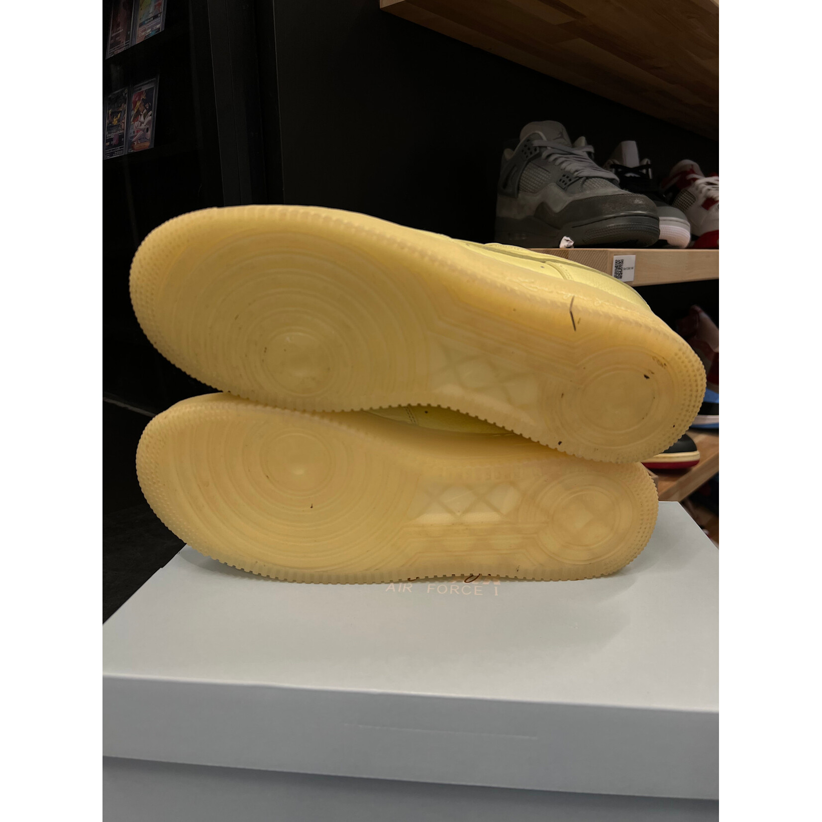 Nike Nike Air Force 1 Low Drake NOCTA Certified Lover Boy Citron Tint Size 10, PREOWNED