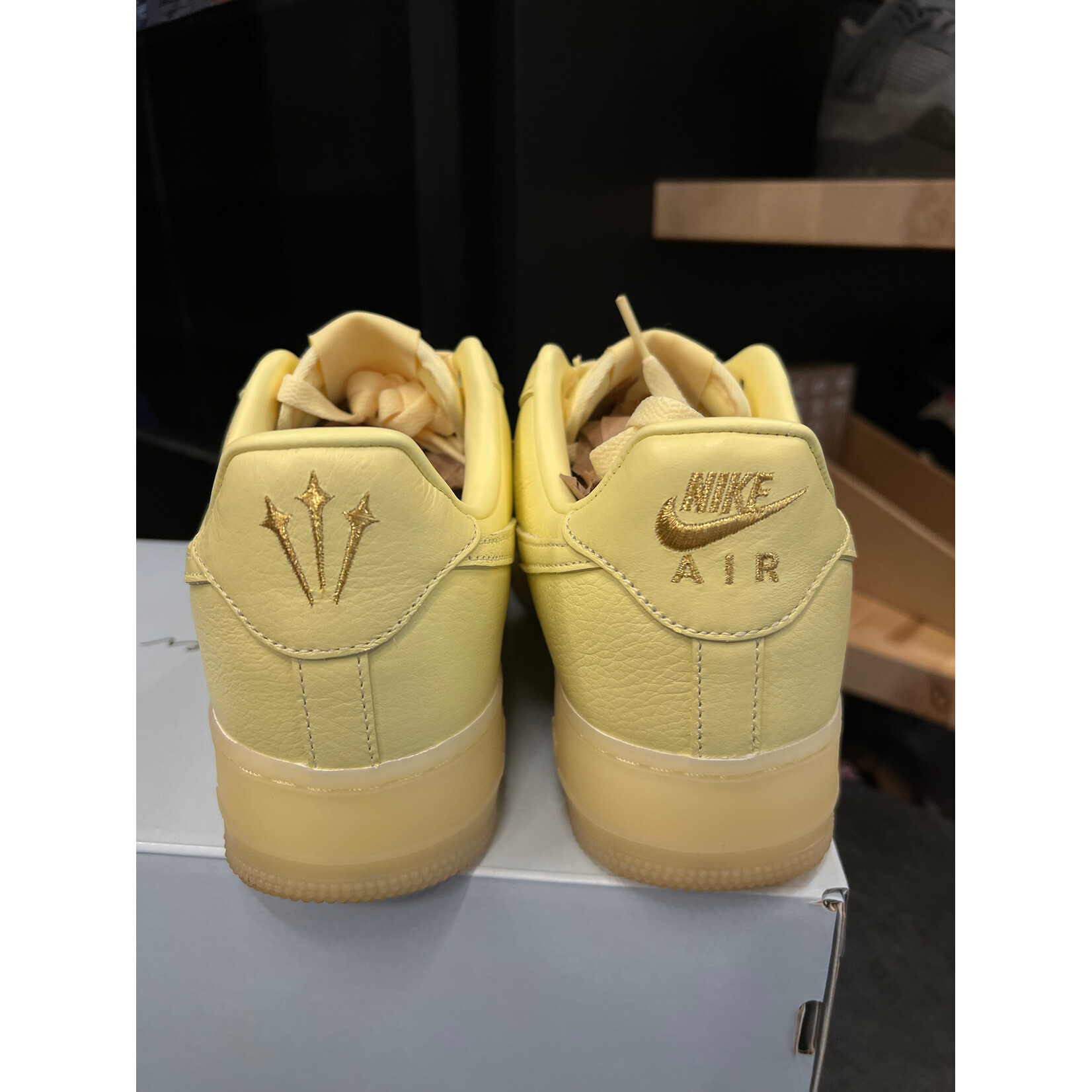 Nike Nike Air Force 1 Low Drake NOCTA Certified Lover Boy Citron Tint Size 10, PREOWNED