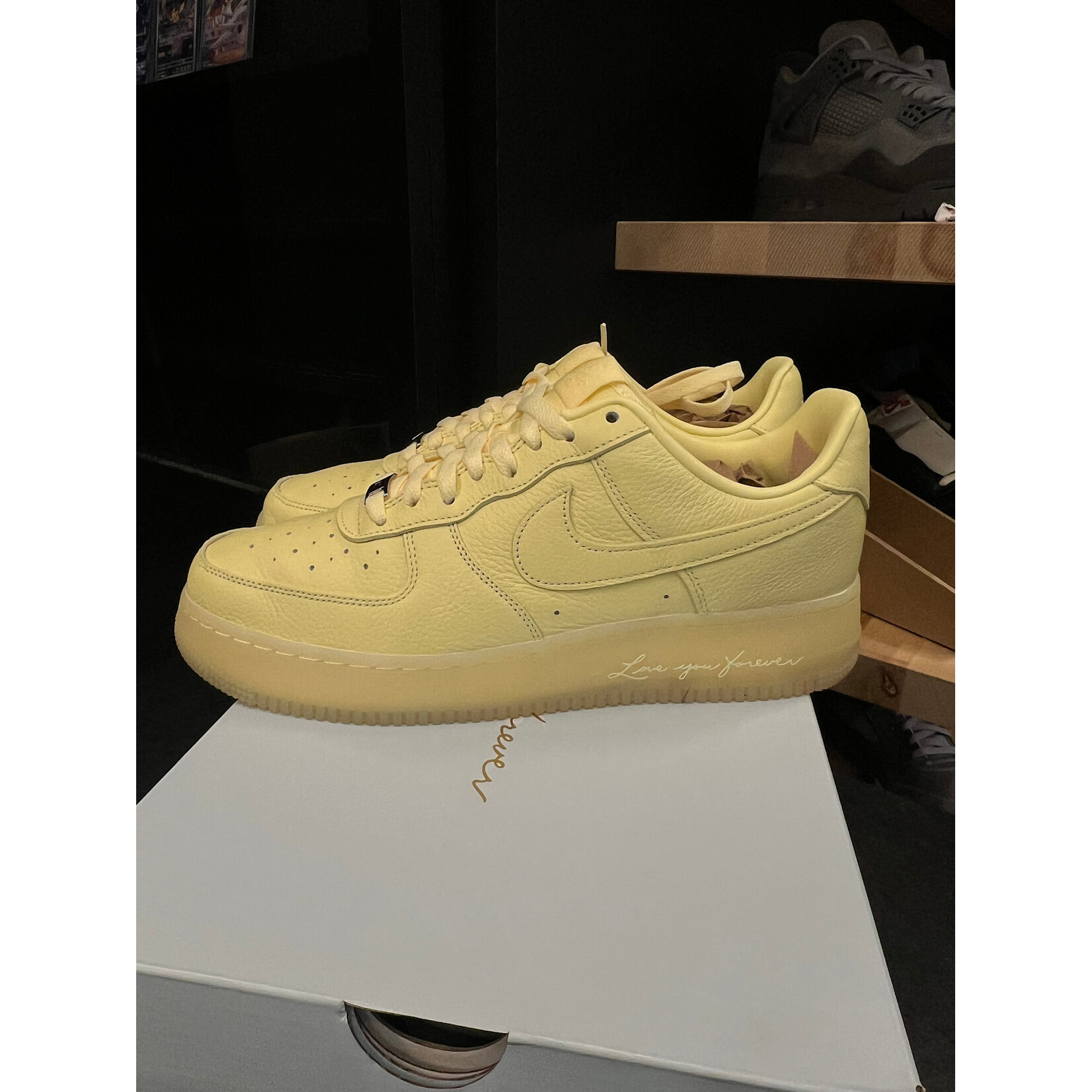 Nike Nike Air Force 1 Low Drake NOCTA Certified Lover Boy Citron Tint Size 10, PREOWNED