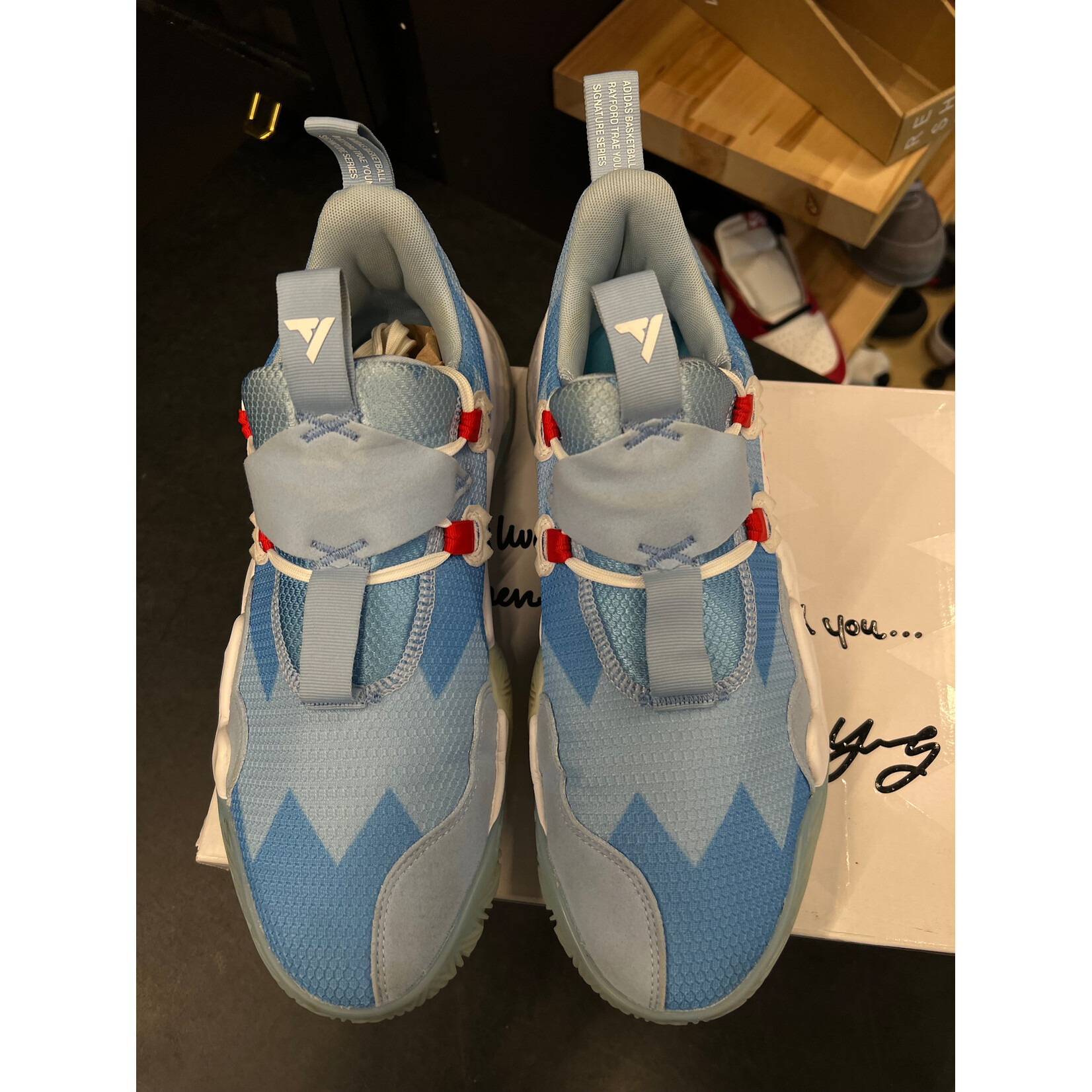 Adidas adidas Trae Young 1 Ice Trae Size 10, PREOWNED