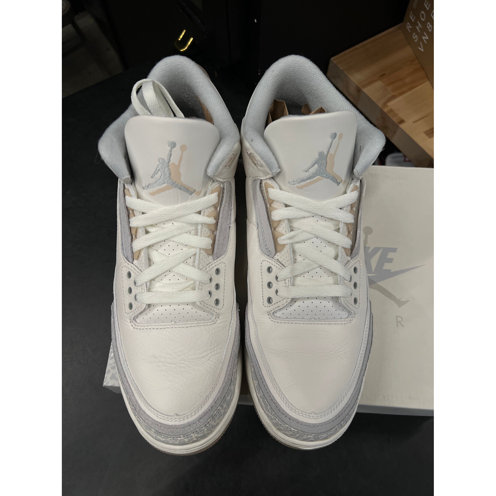 Jordan Jordan 3 Retro Craft Ivory Size 10, PREOWNED