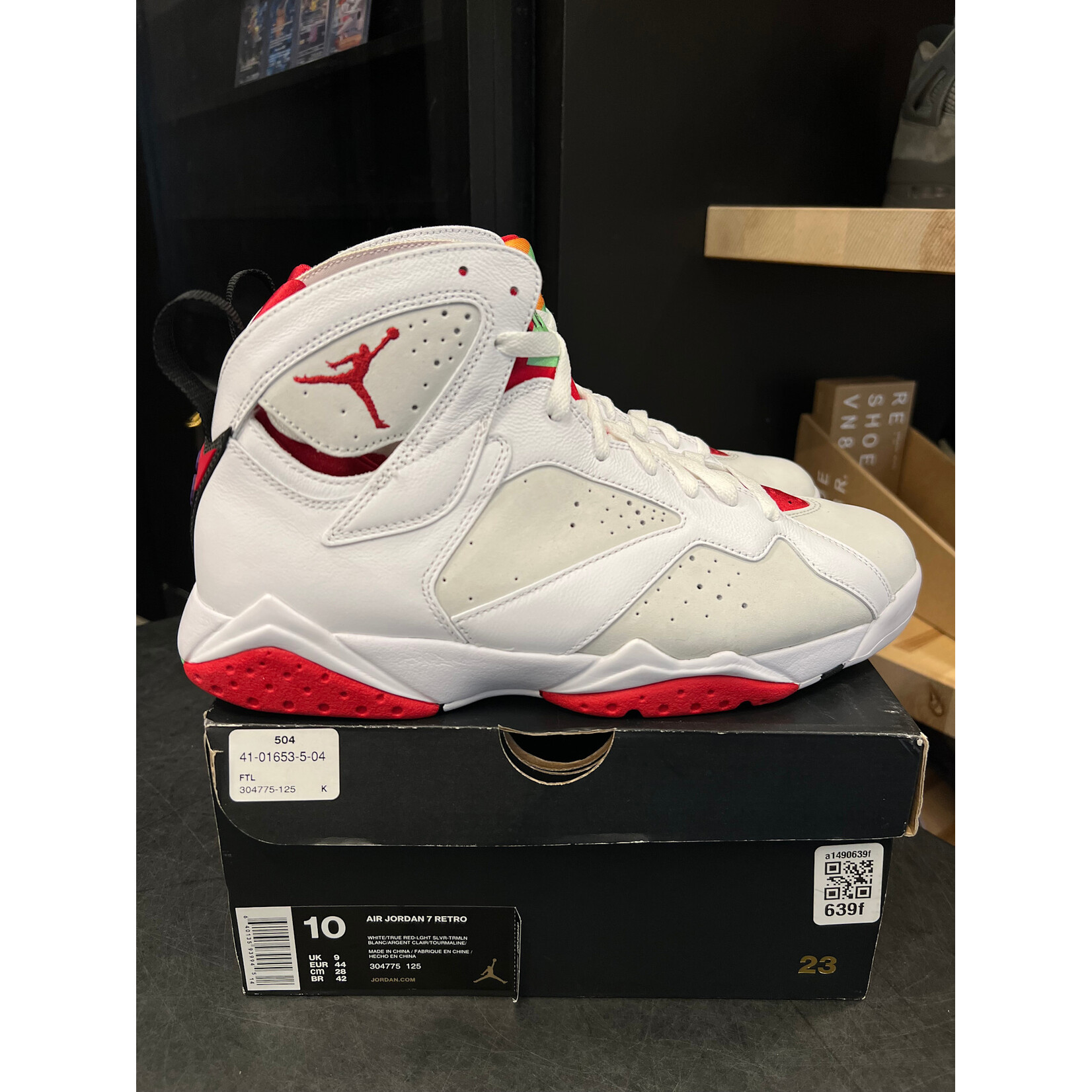 Jordan Jordan 7 Retro Hare (2015) Size 10, PREOWNED