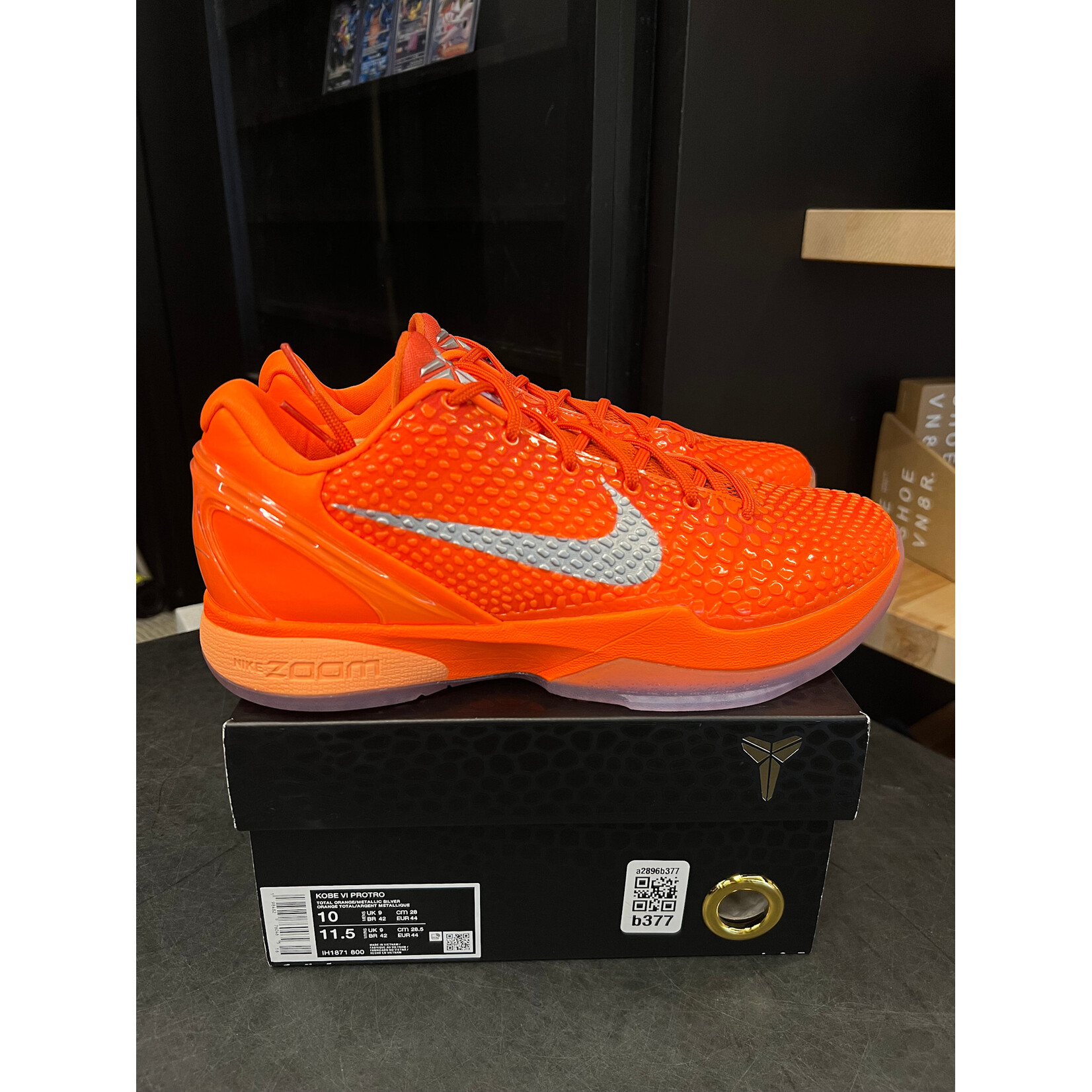 Nike Nike Kobe 6 Protro Total Orange Size 10, PREOWNED TRIED ON
