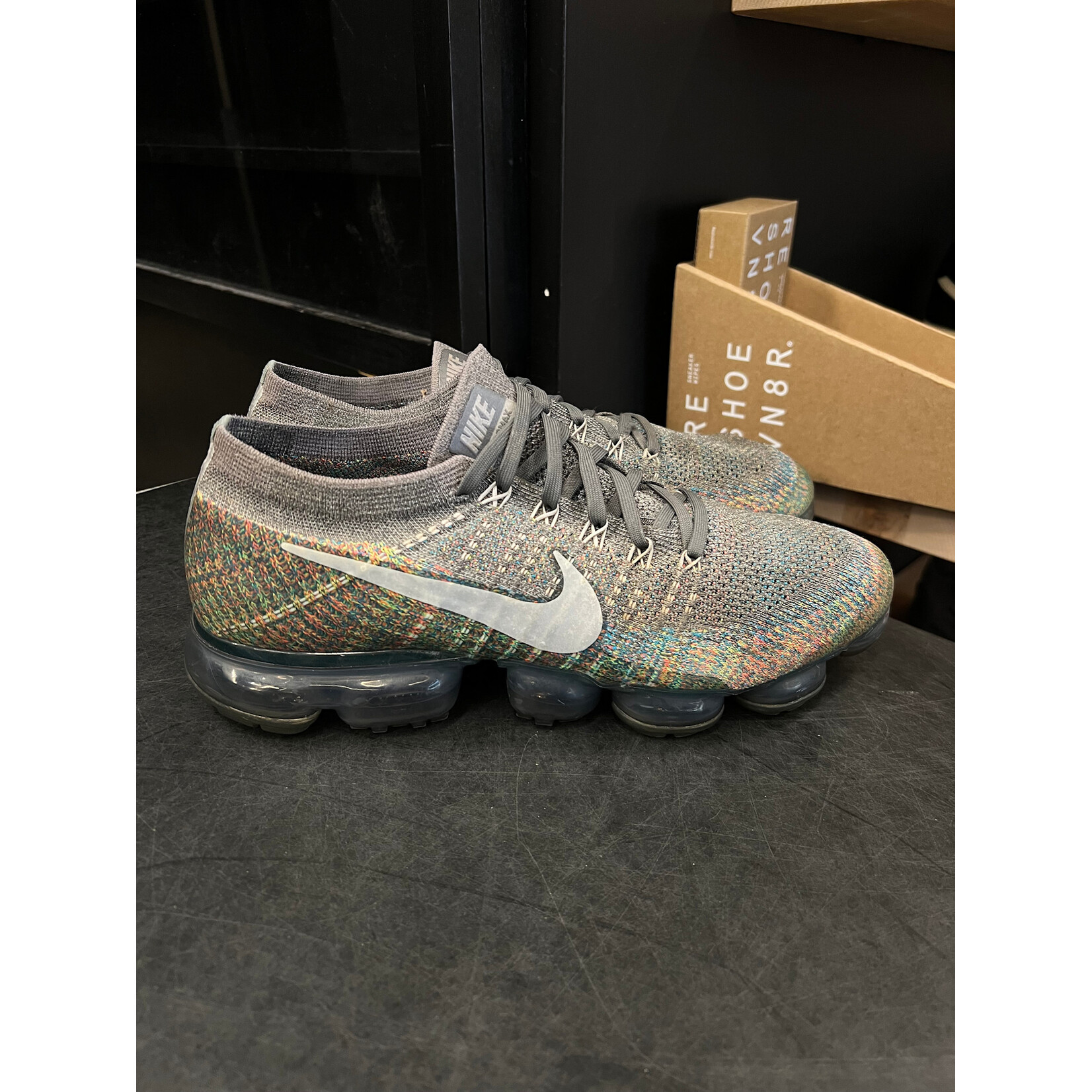 Nike Nike Air VaporMax Grey Multi-Color Size 10, PREOWNED NO BOX