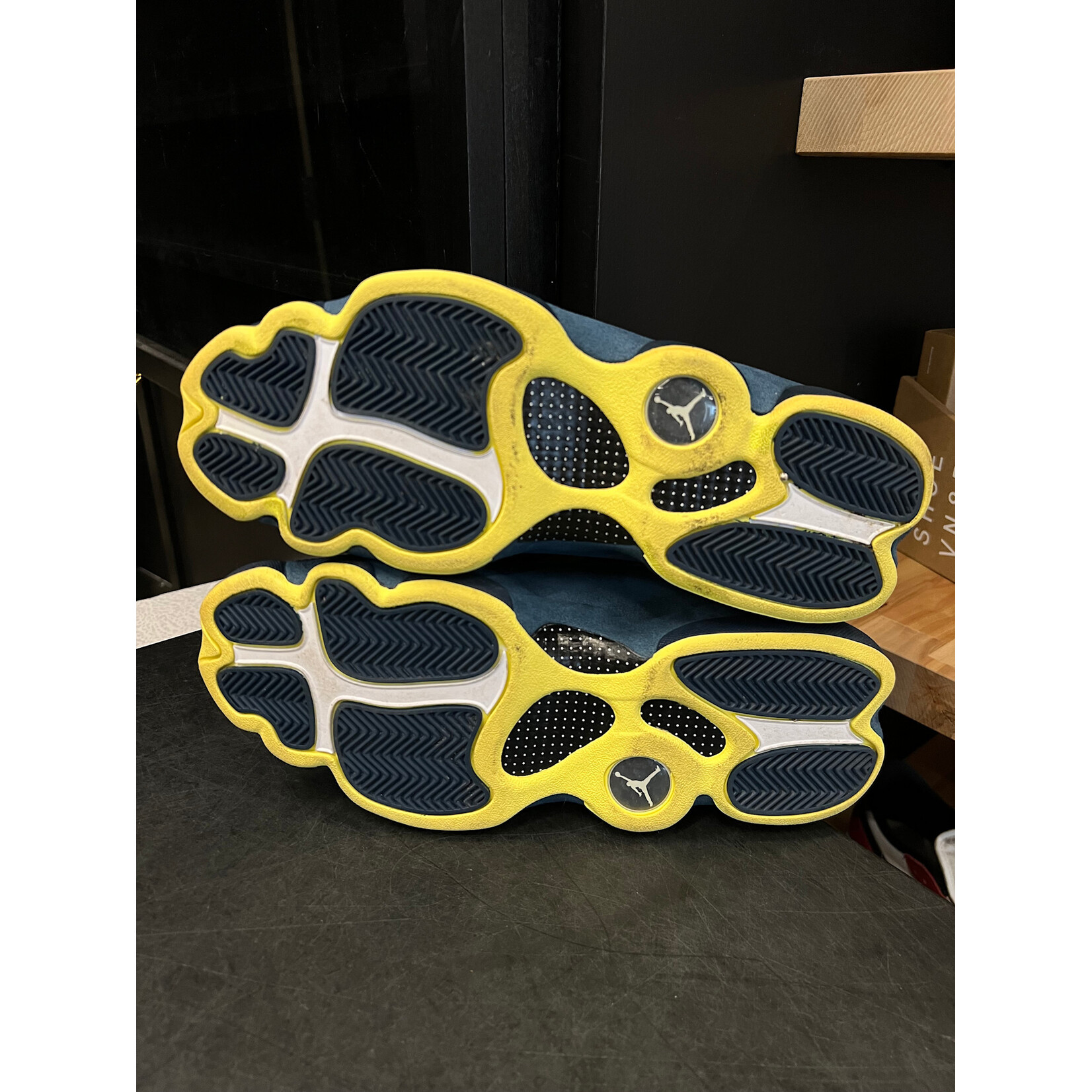 Jordan Jordan 13 Retro Squadron Blue Size 10, PREOWNED NO BOX