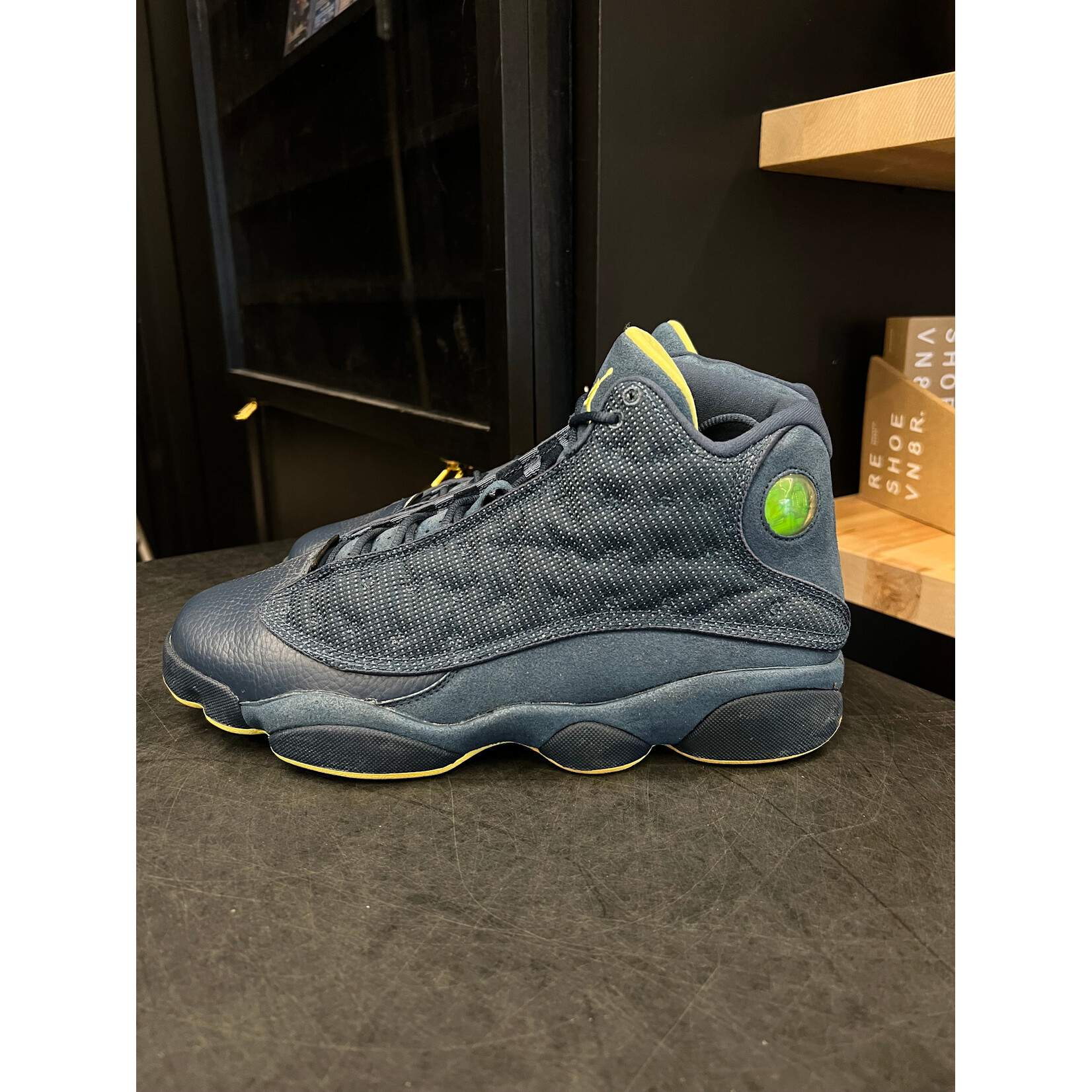 Jordan Jordan 13 Retro Squadron Blue Size 10, PREOWNED NO BOX